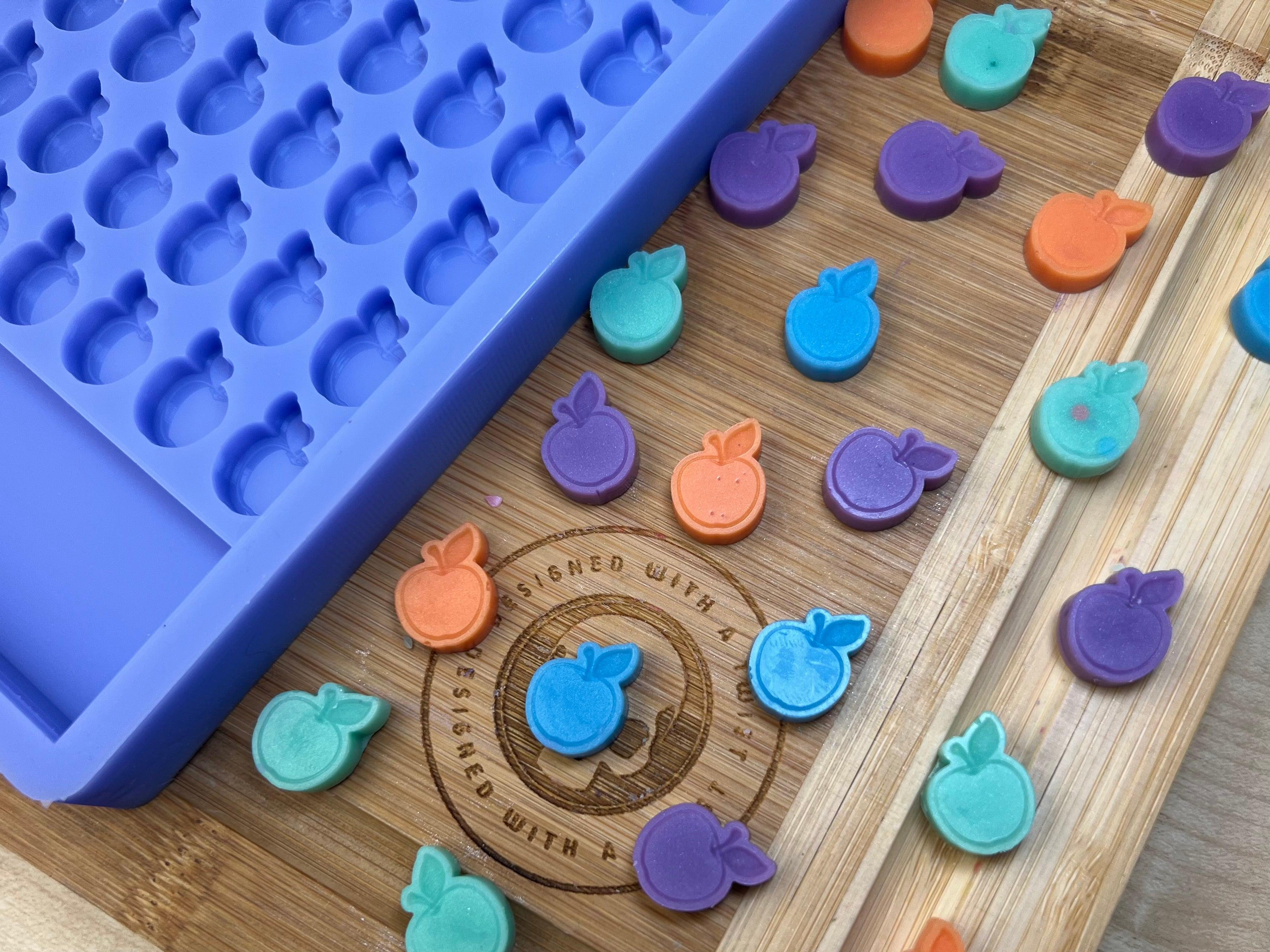 Apple Scrape n Scoop Wax Silicone Mold - Designed with a Twist - Top quality silicone molds made in the UK.