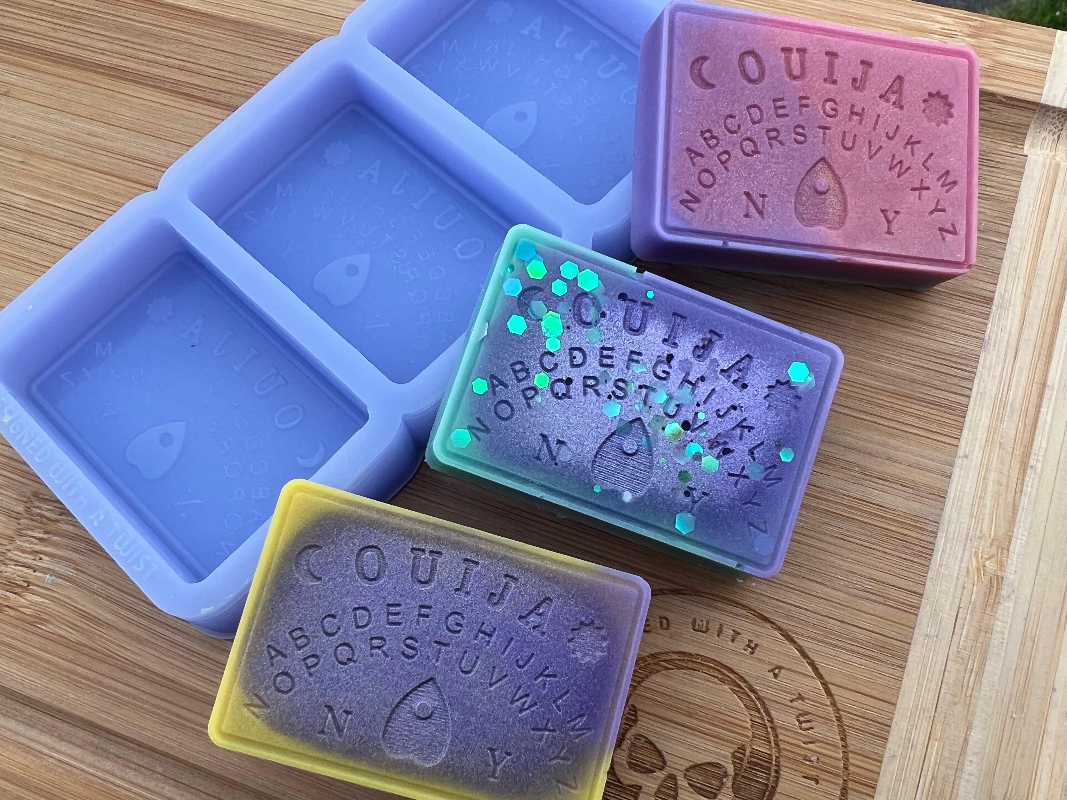 Ouija Board Wax Melt Silicone Mold - Designed with a Twist - Top quality silicone molds made in the UK.