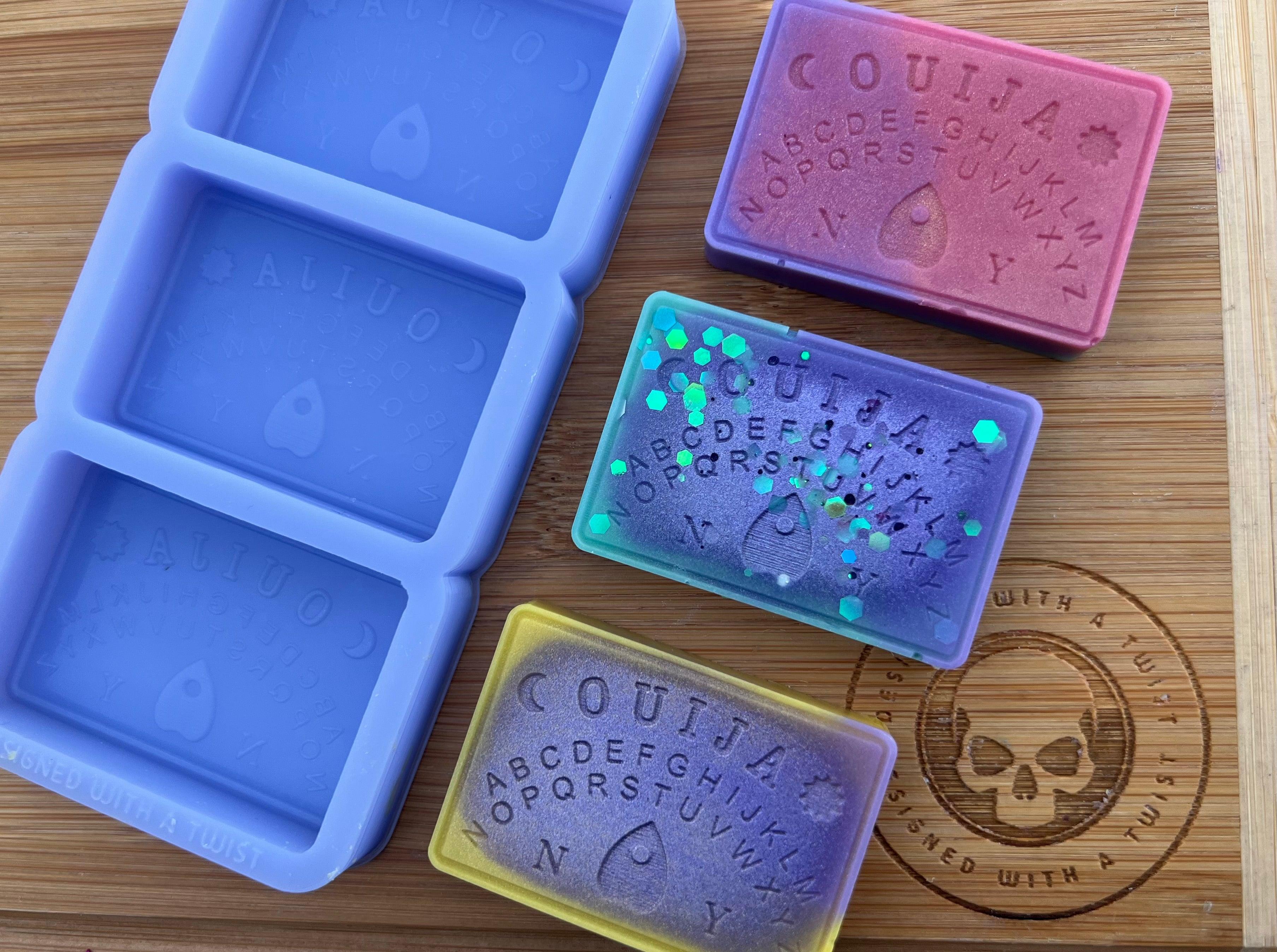 Ouija Board Wax Melt Silicone Mold - Designed with a Twist - Top quality silicone molds made in the UK.