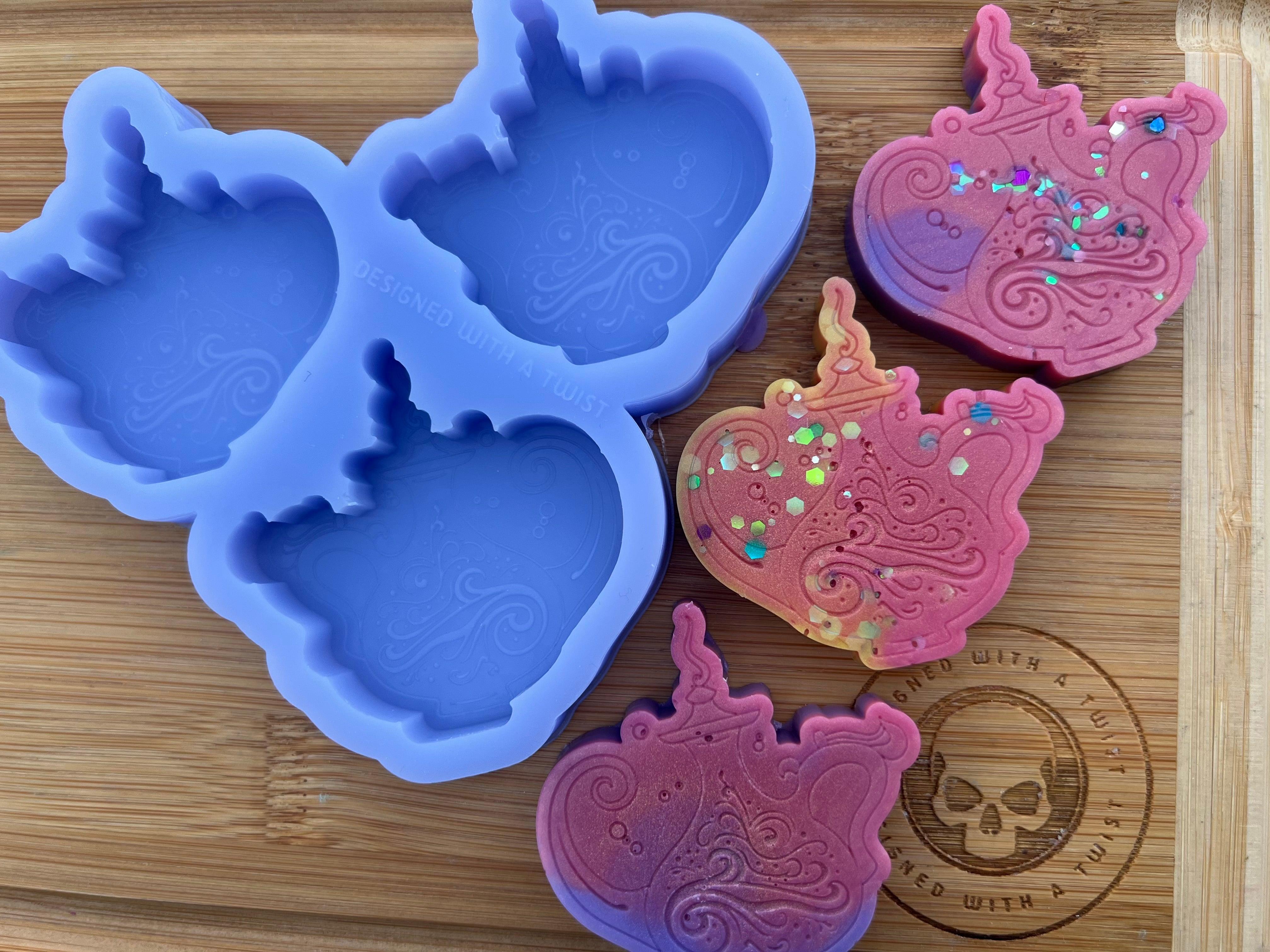 Genie Lamp Wax Melt Silicone Mold - Designed with a Twist - Top quality silicone molds made in the UK.