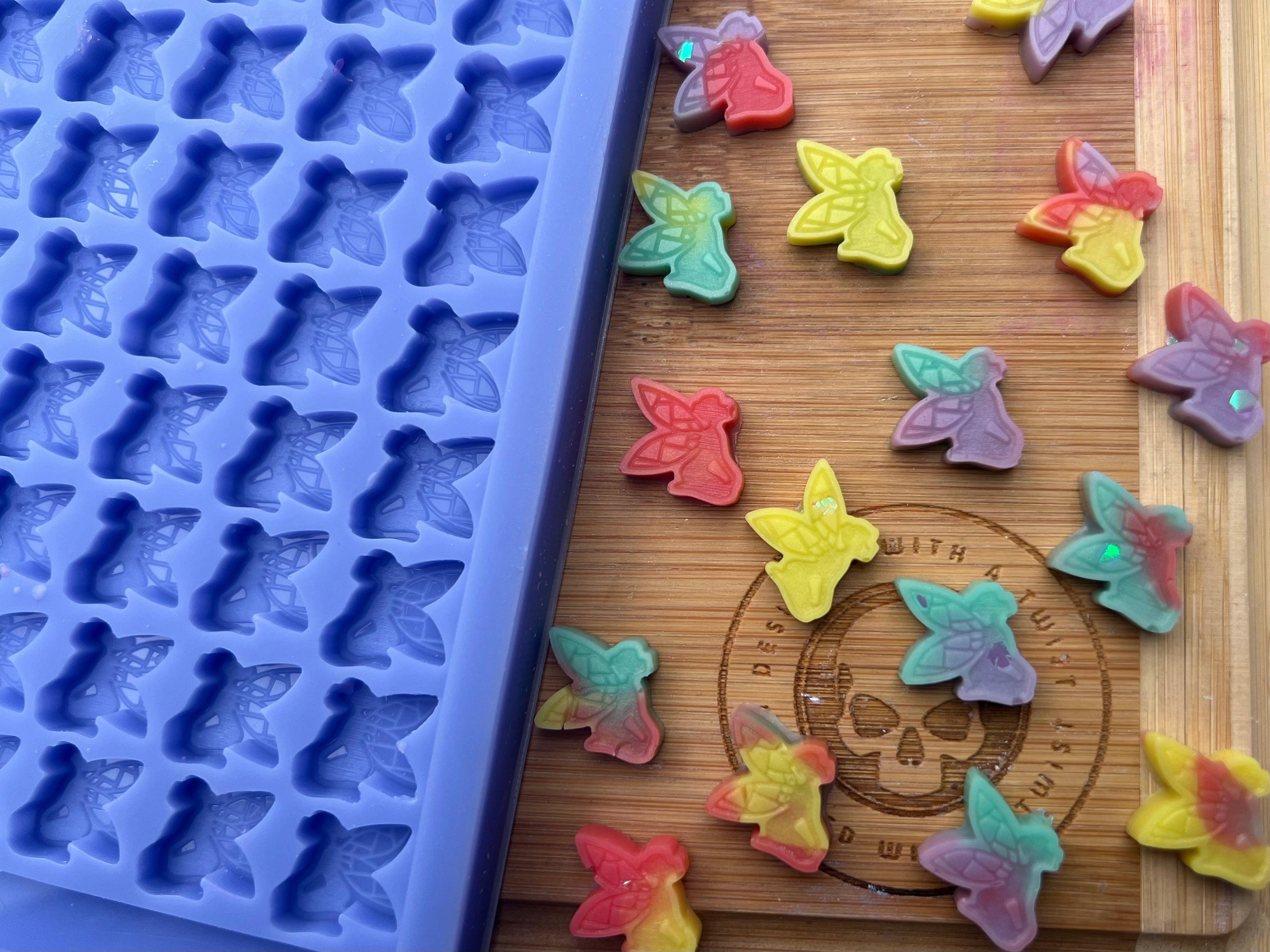 Fairy Scrape n Scoop Wax Silicone Mold - Designed with a Twist - Top quality silicone molds made in the UK.