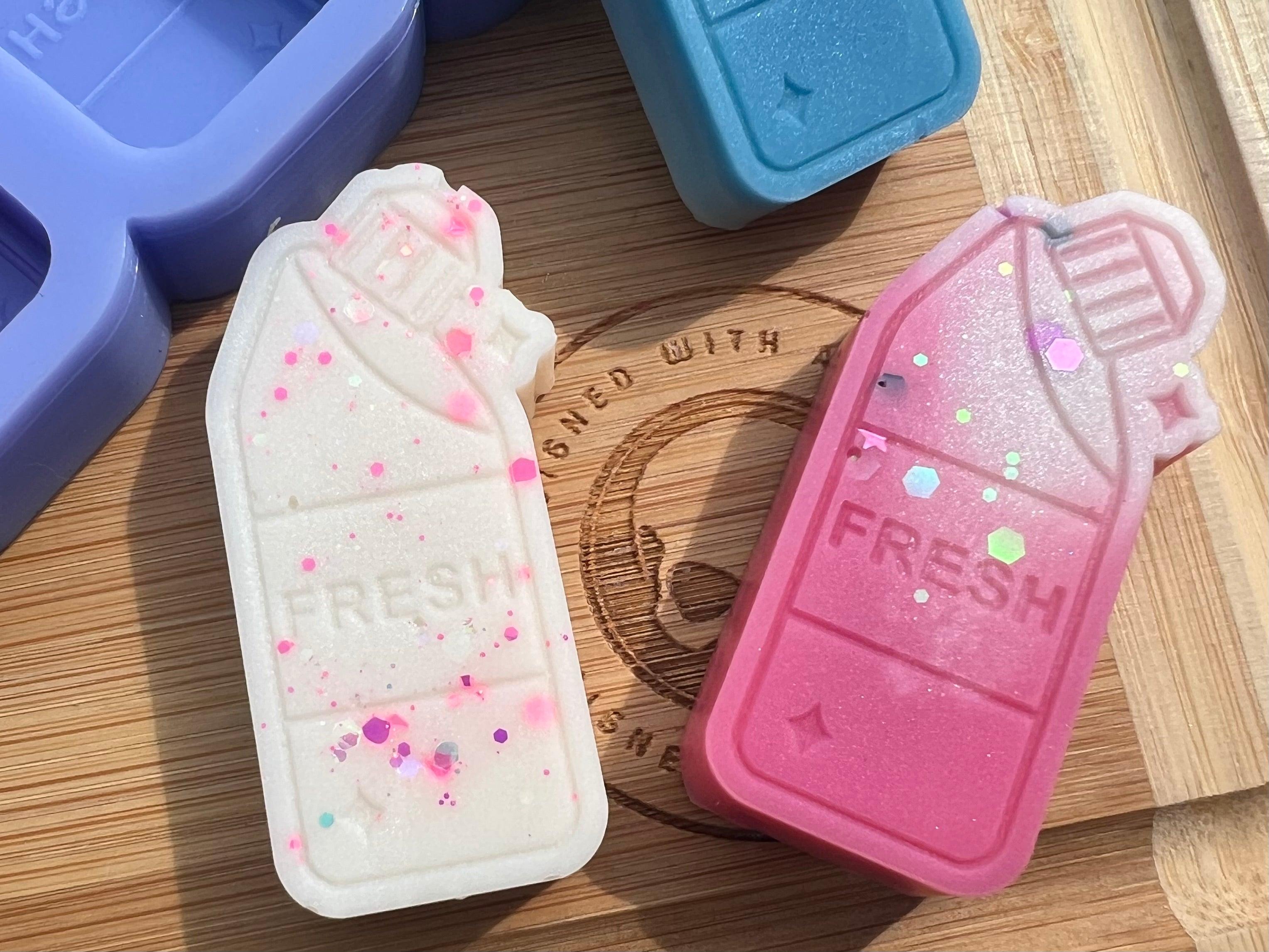 Bleach Bottle Wax Melt Silicone Mold - Designed with a Twist - Top quality silicone molds made in the UK.