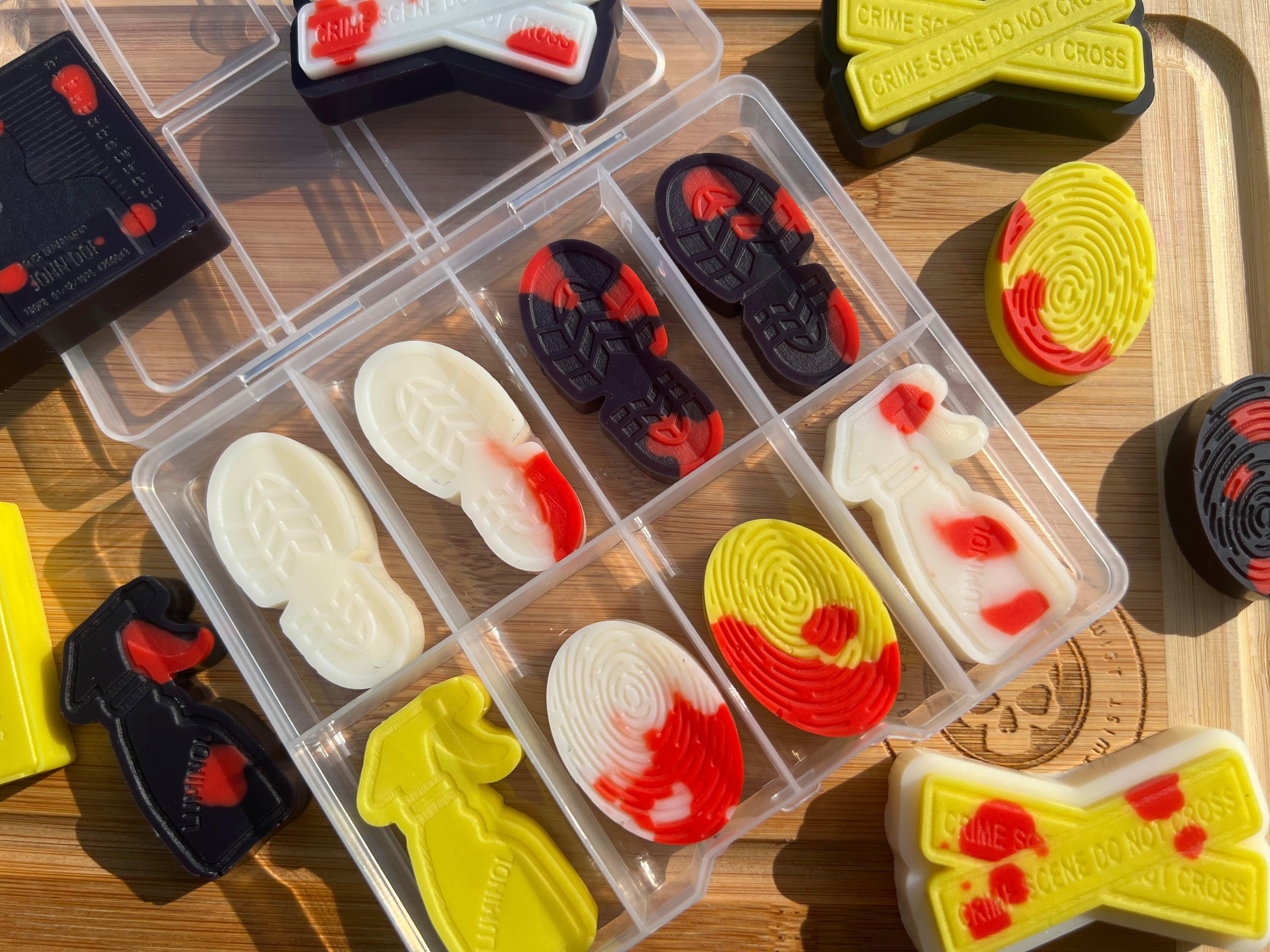 Finger Prints Wax Melt Silicone Mold - Designed with a Twist - Top quality silicone molds made in the UK.