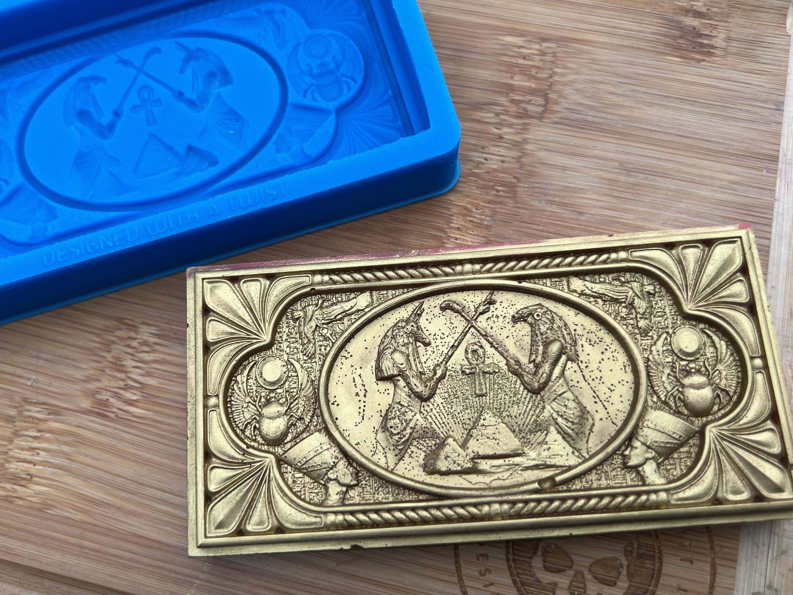 Egyptian Snapbar Silicone Mold - Designed with a Twist - Top quality silicone molds made in the UK.