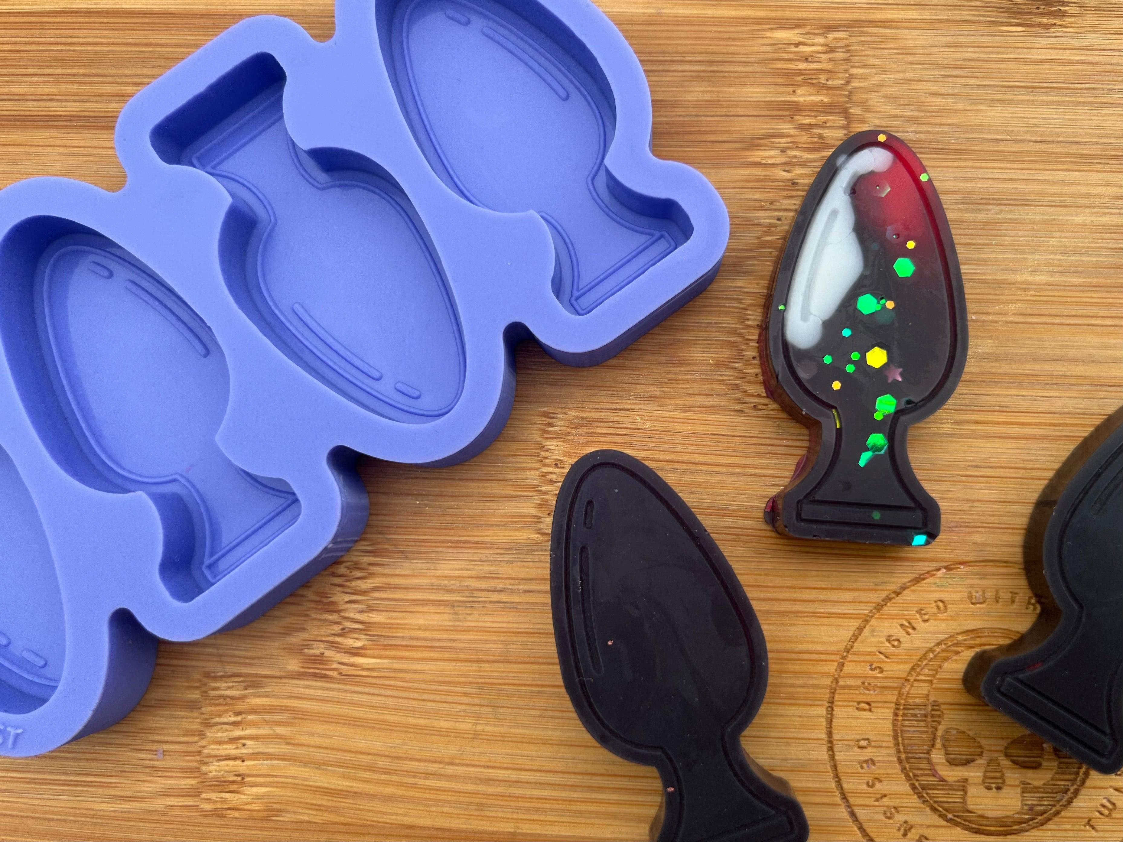 Butt Plug Wax Melt Silicone Mold - Designed with a Twist - Top quality silicone molds made in the UK.