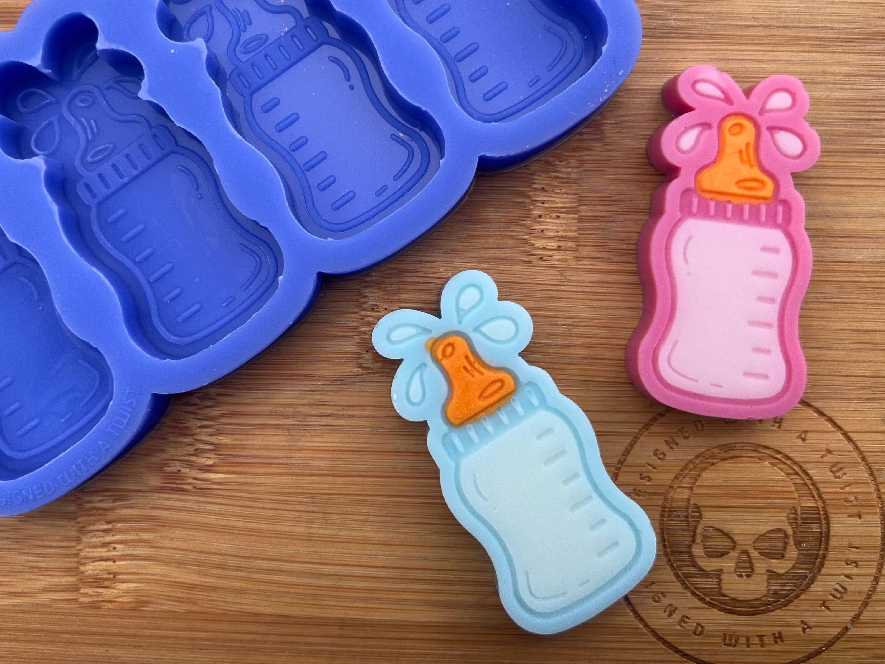 Baby Bottle Wax Melt Silicone Mold - Designed with a Twist - Top quality silicone molds made in the UK.