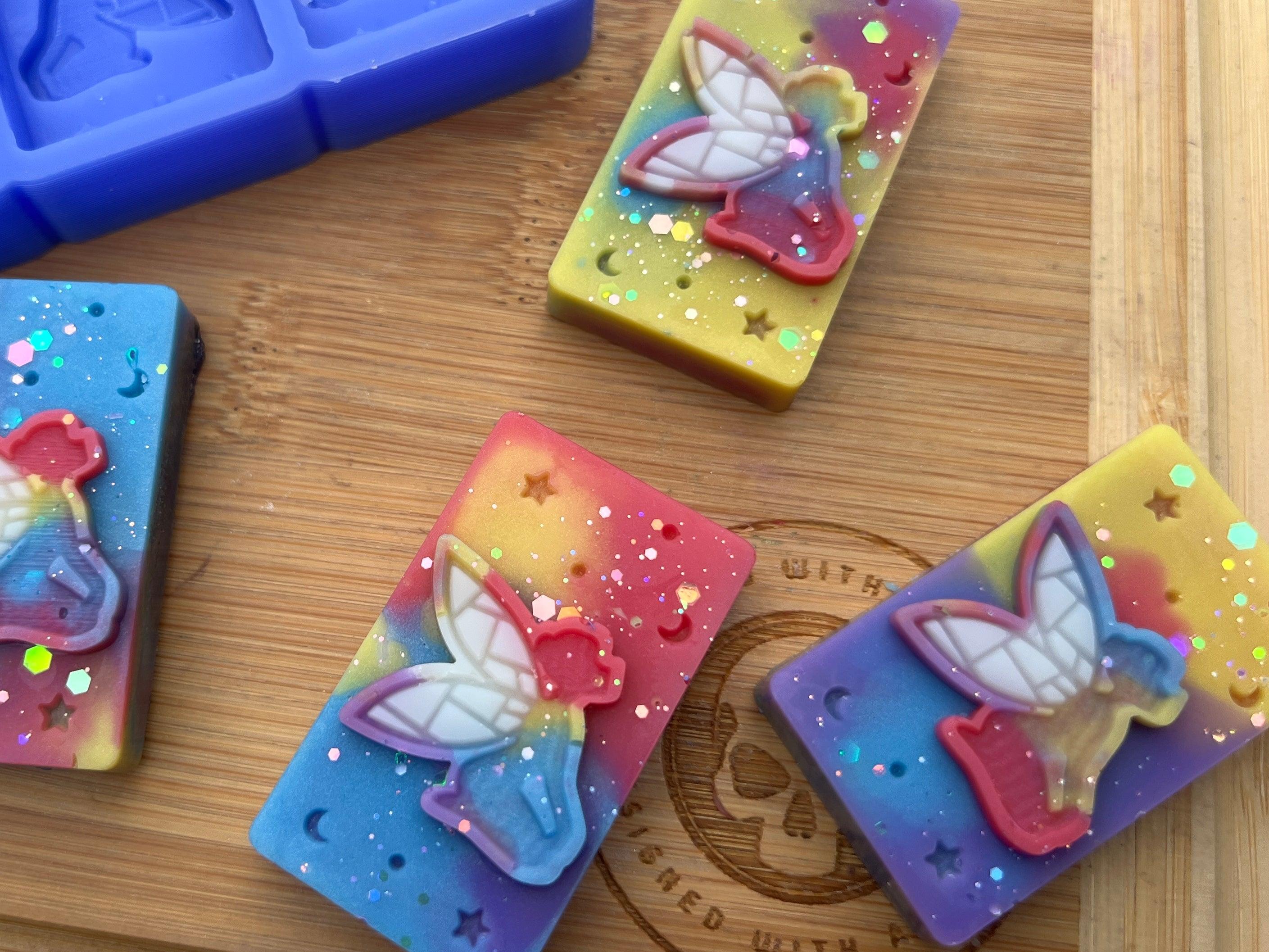 Fairy Silicone Mold - HoBa Edition - Designed with a Twist - Top quality silicone molds made in the UK.