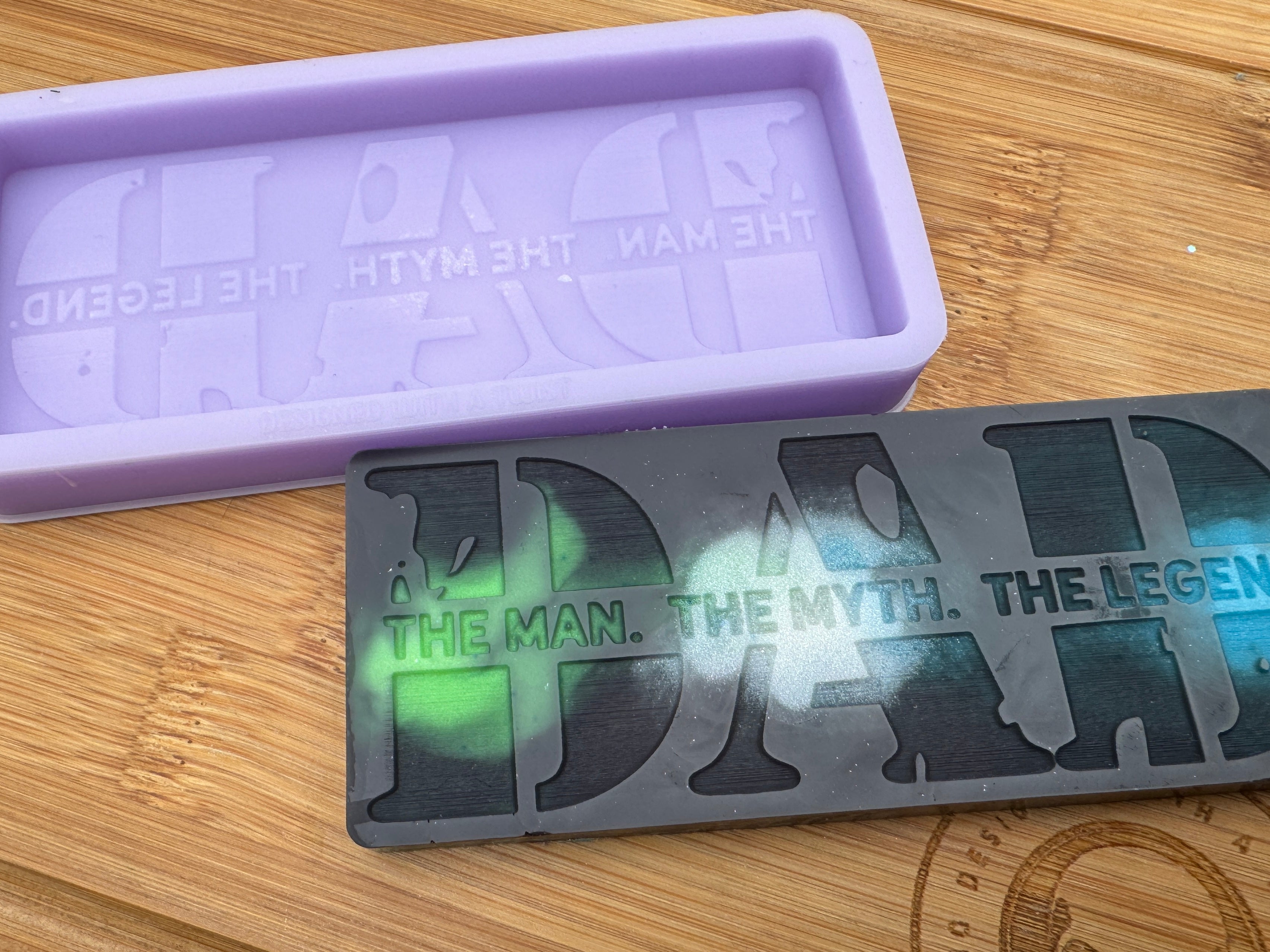 DAD The Man Silicone Bar Mold