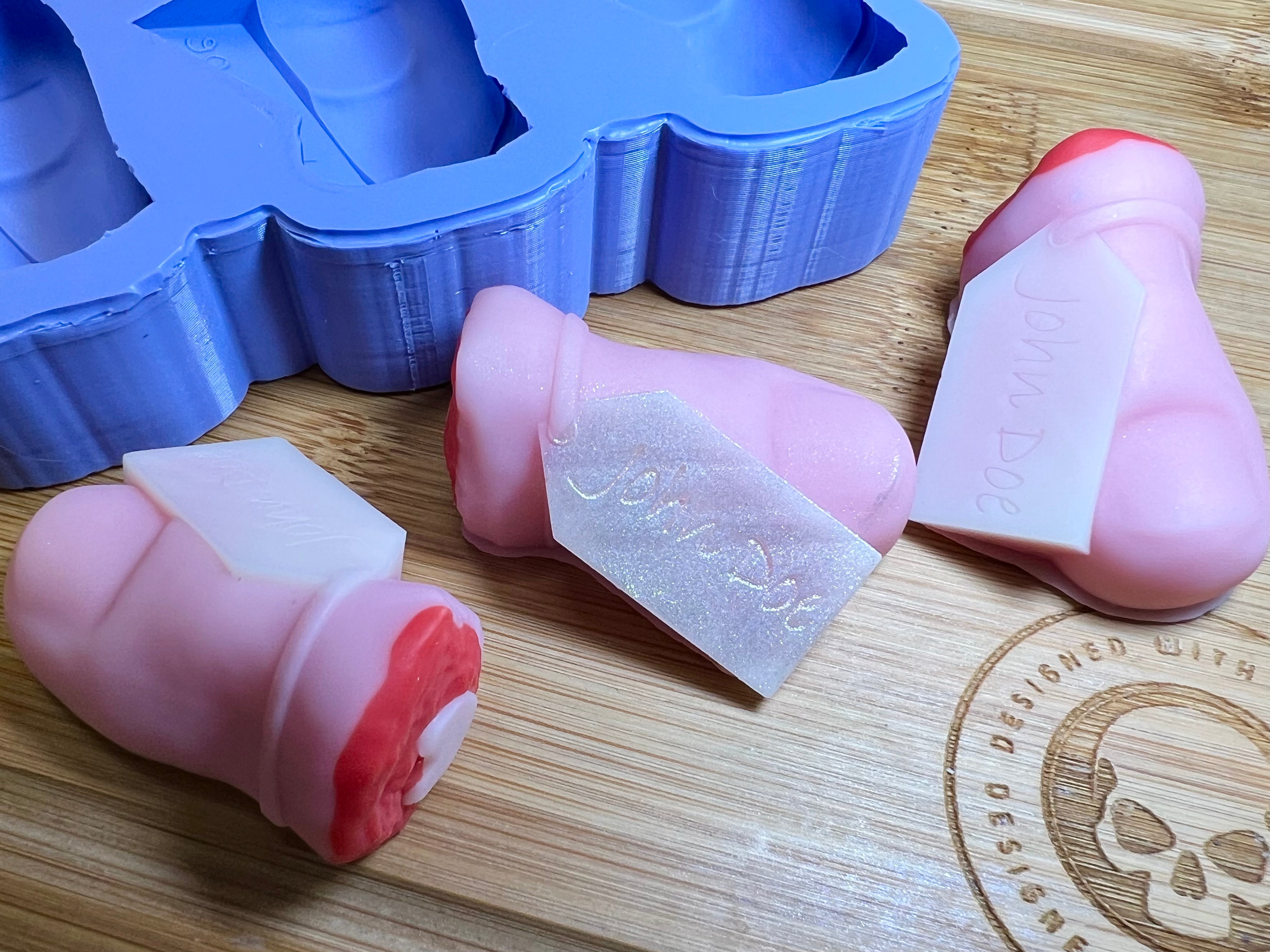 John Doe’s Toe Wax Melt Silicone Mold - Designed with a Twist - Top quality silicone molds made in the UK.