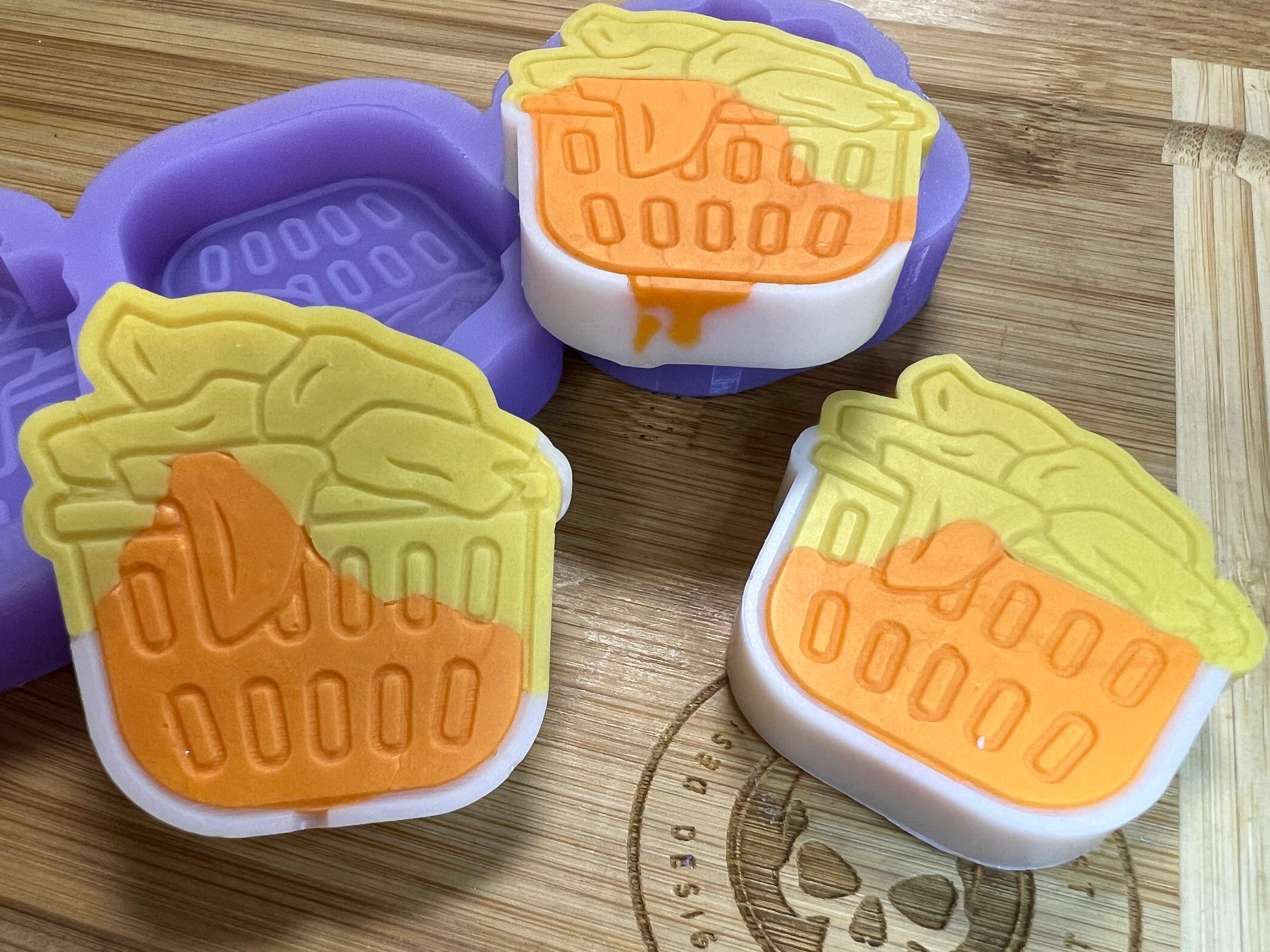 Laundry Basket Wax Melt Silicone Mold - Designed with a Twist  - Top quality silicone molds made in the UK.