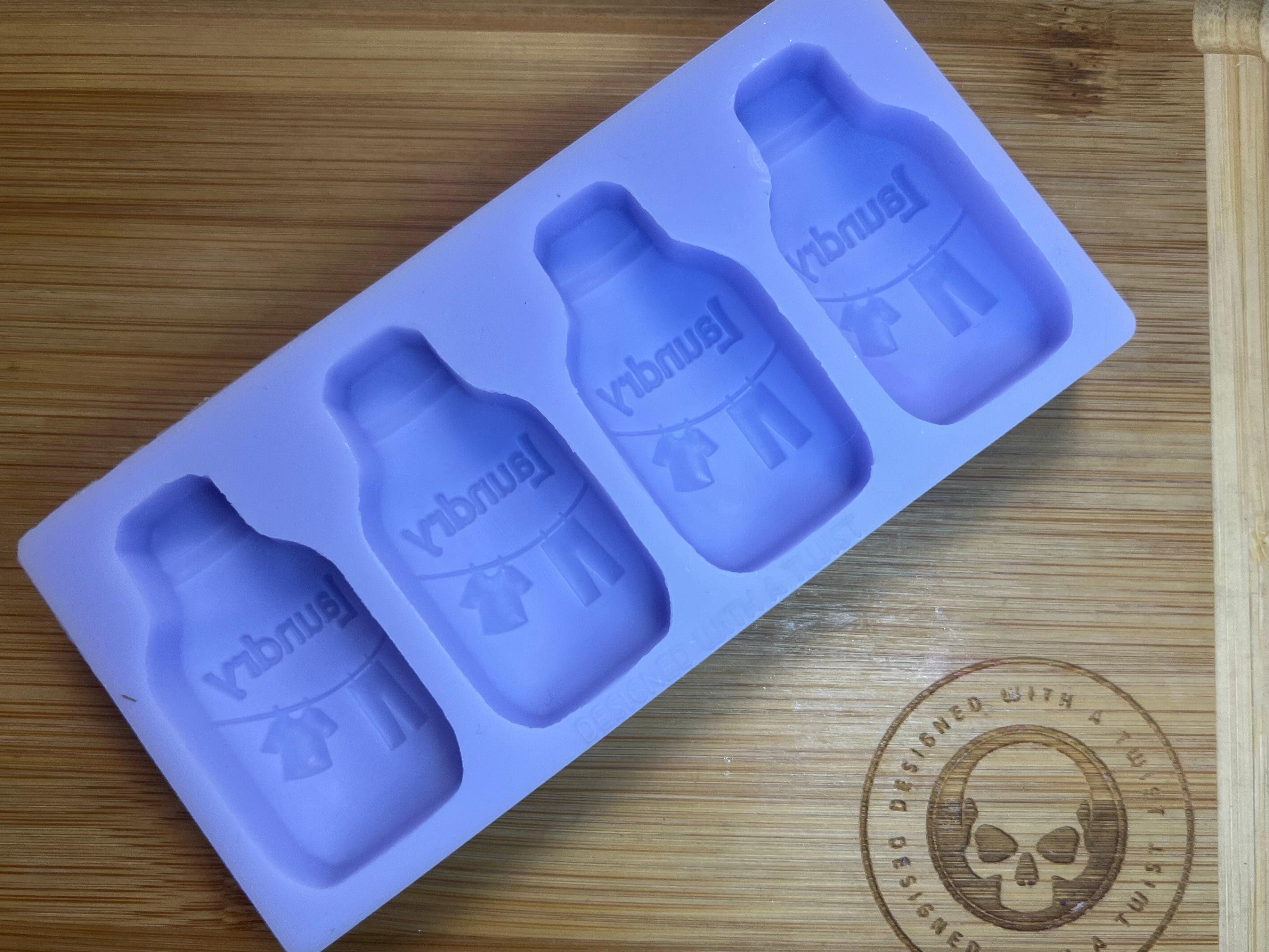 Laundry Bottle Wax Melt Silicone Mold - Designed with a Twist  - Top quality silicone molds made in the UK.