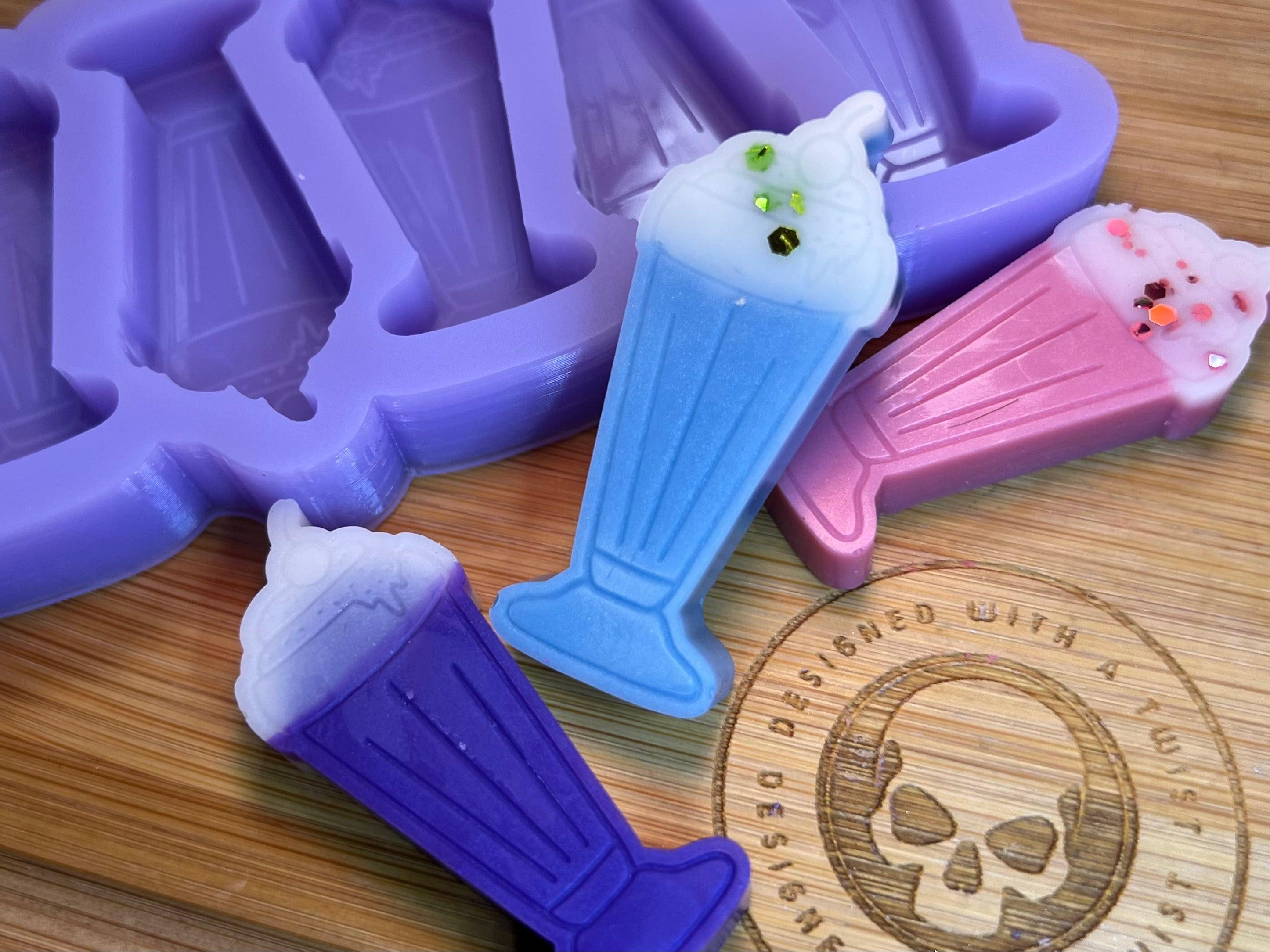 Milkshake Silicone Mold - Designed with a Twist  - Top quality silicone molds made in the UK.