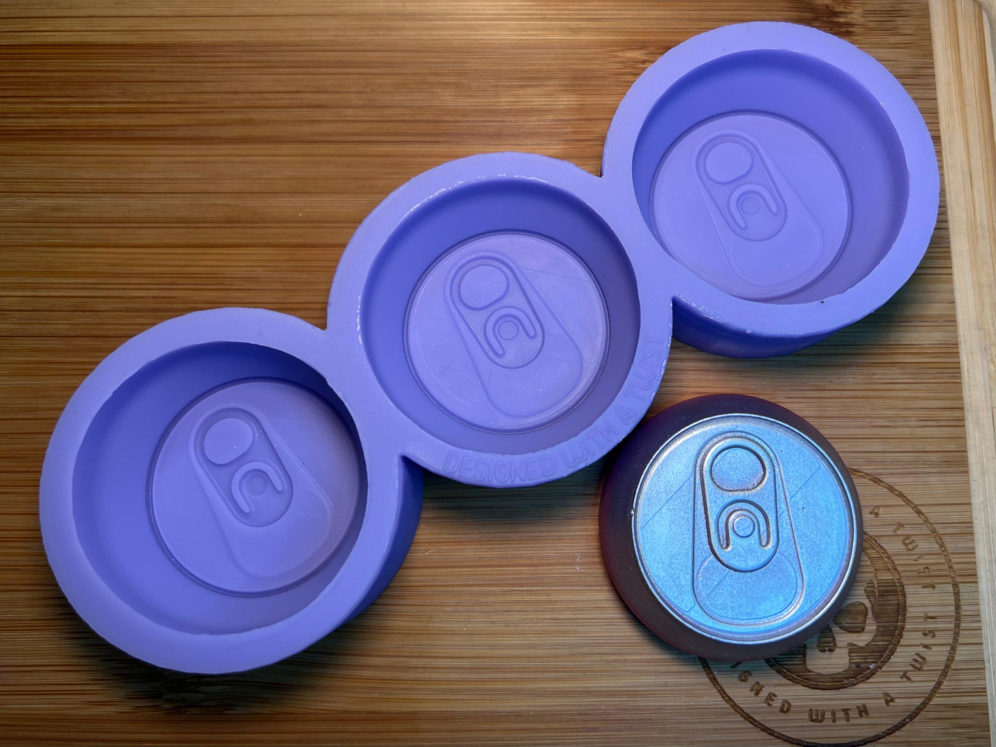 Soda Can Top Silicone Mold - Designed with a Twist  - Top quality silicone molds made in the UK.