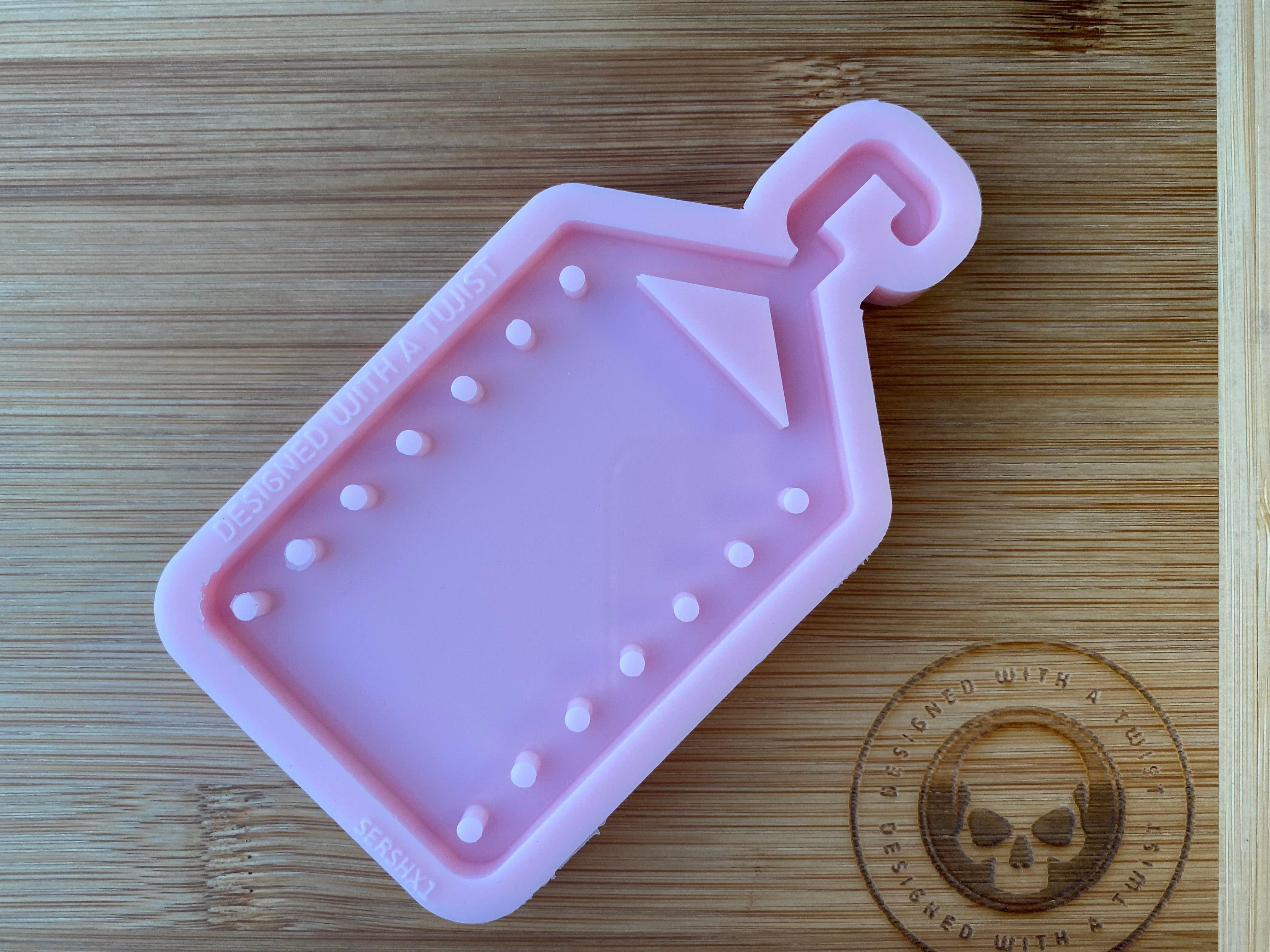 Earring and Jewellery Hanger Silicone Mold. Modular Mold - Designed with a Twist  - Top quality silicone molds made in the UK.