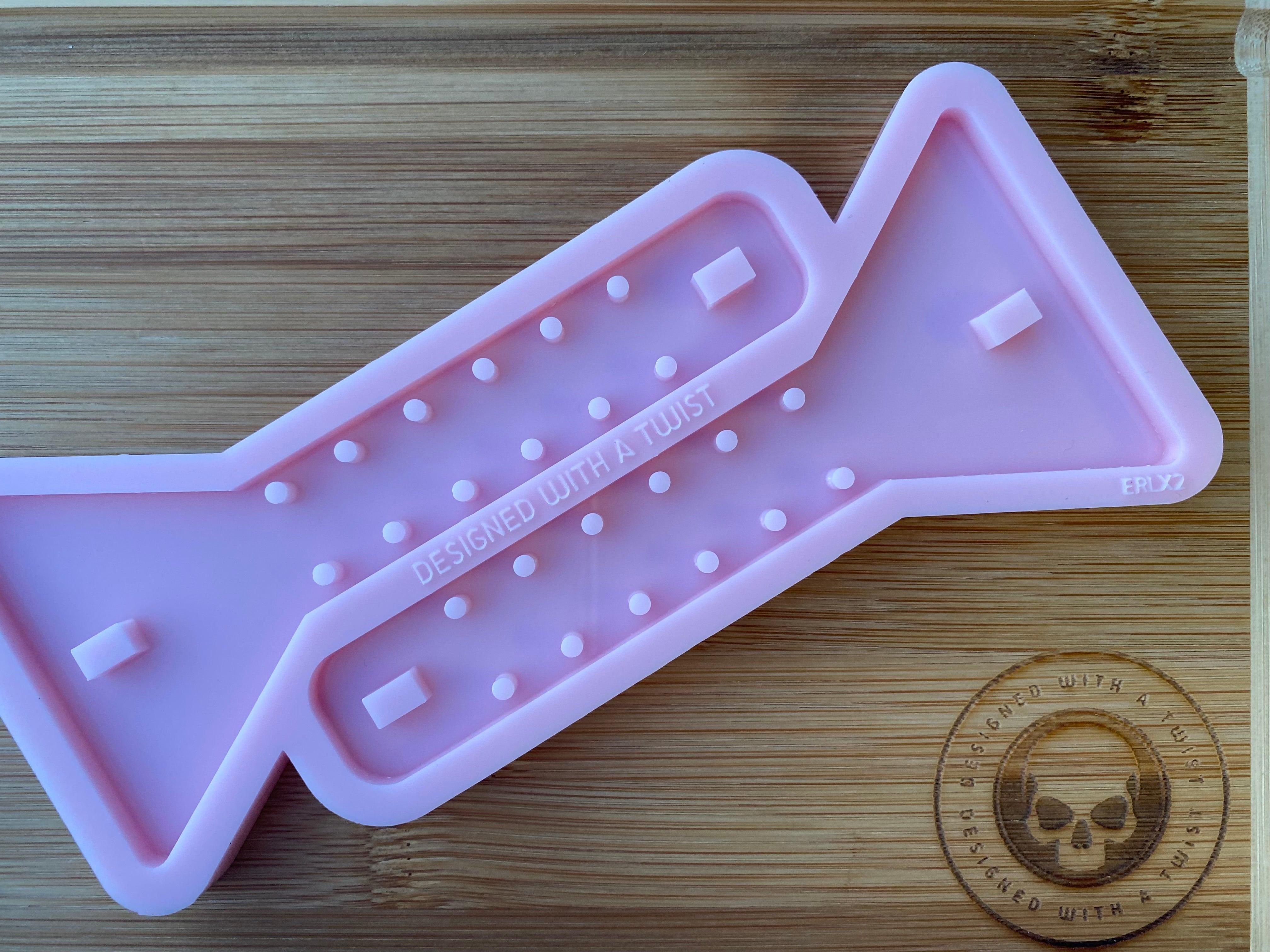 Earring and Jewellery Hanger Silicone Mold. Modular Mold - Designed with a Twist  - Top quality silicone molds made in the UK.