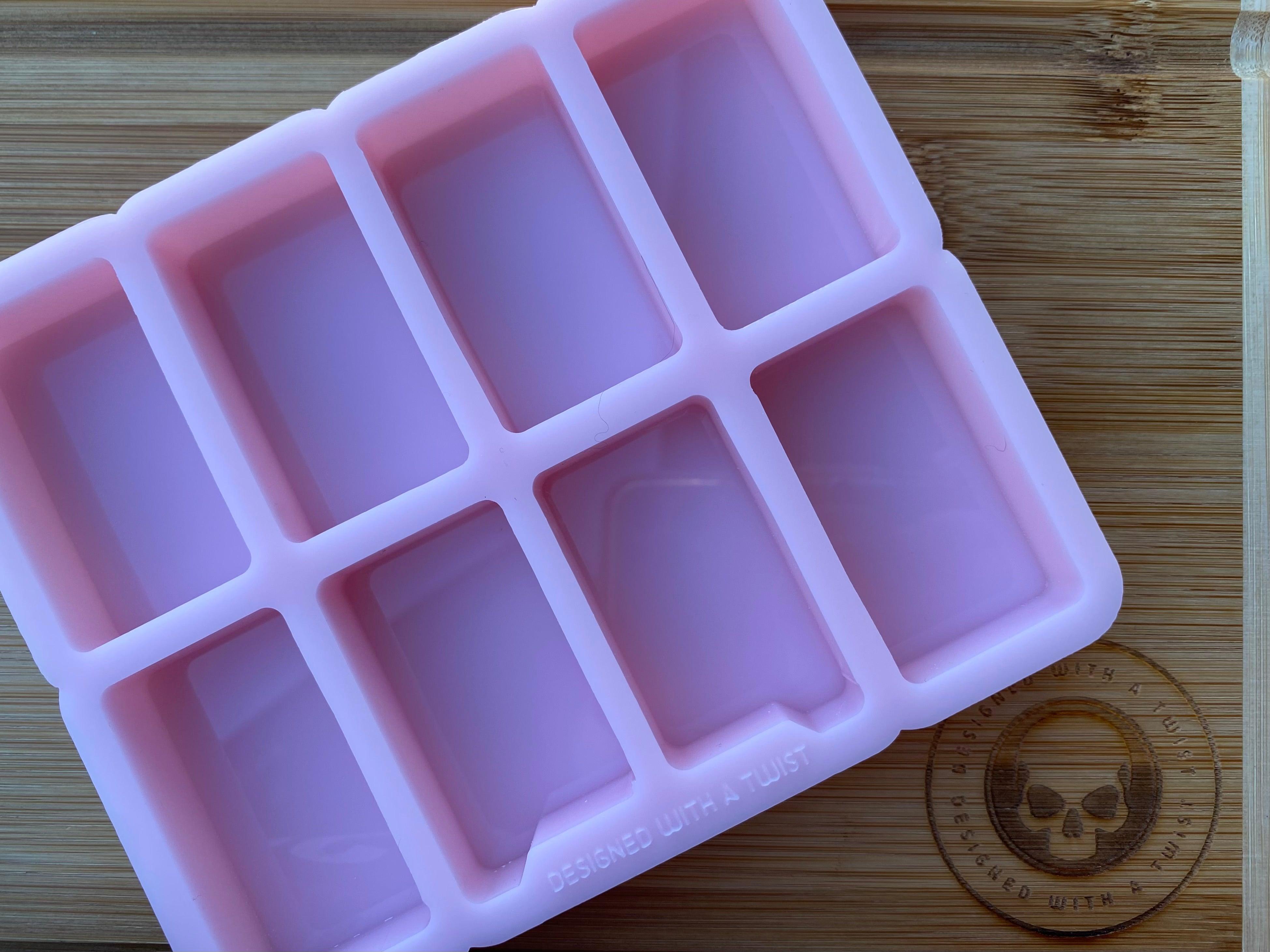 HoBa Box Wax Melt Refill Silicone Mold - Designed with a Twist  - Top quality silicone molds made in the UK.