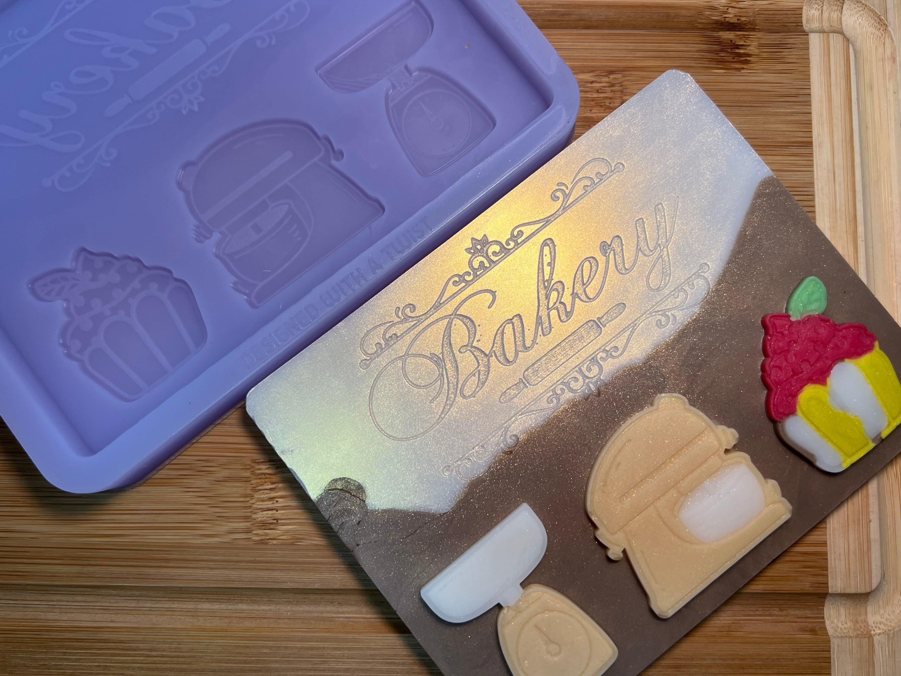 The Bakery Slab Silicone Mold - Designed with a Twist - Top quality silicone molds made in the UK.