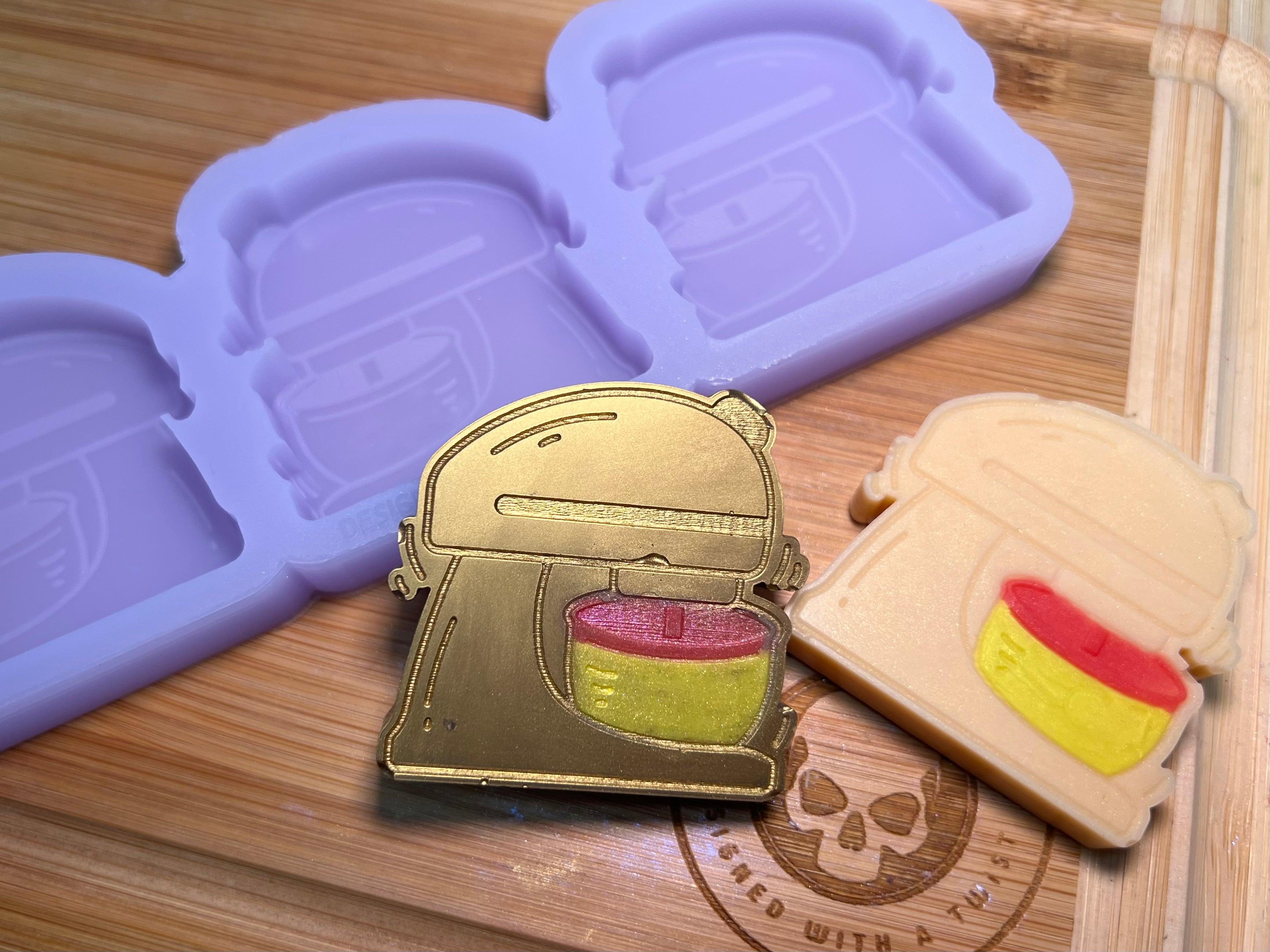 Mixer Wax Melt Silicone Mold - Designed with a Twist - Top quality silicone molds made in the UK.