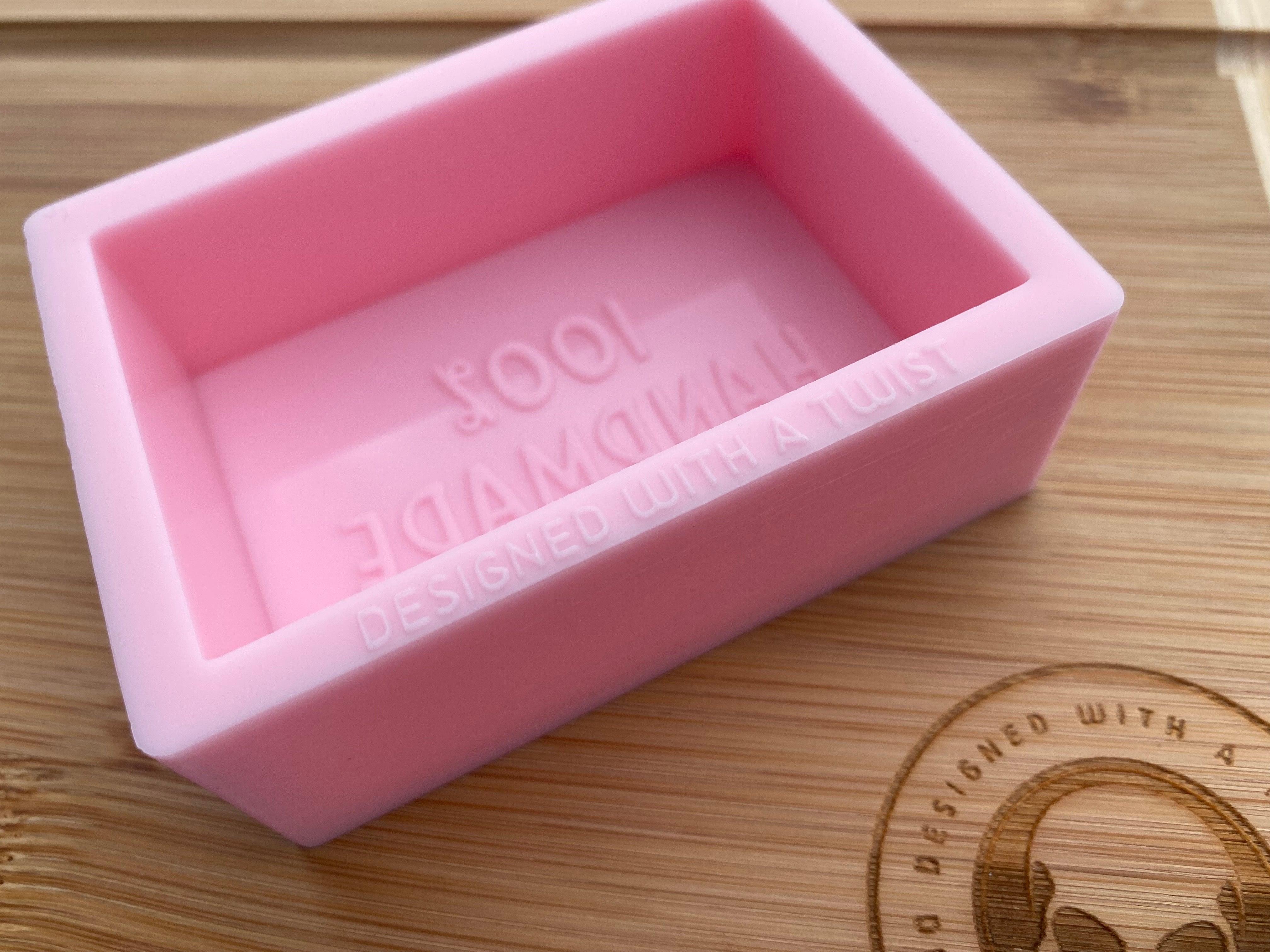 100% Handmade Soap Silicone Mold - Designed with a Twist  - Top quality silicone molds made in the UK.