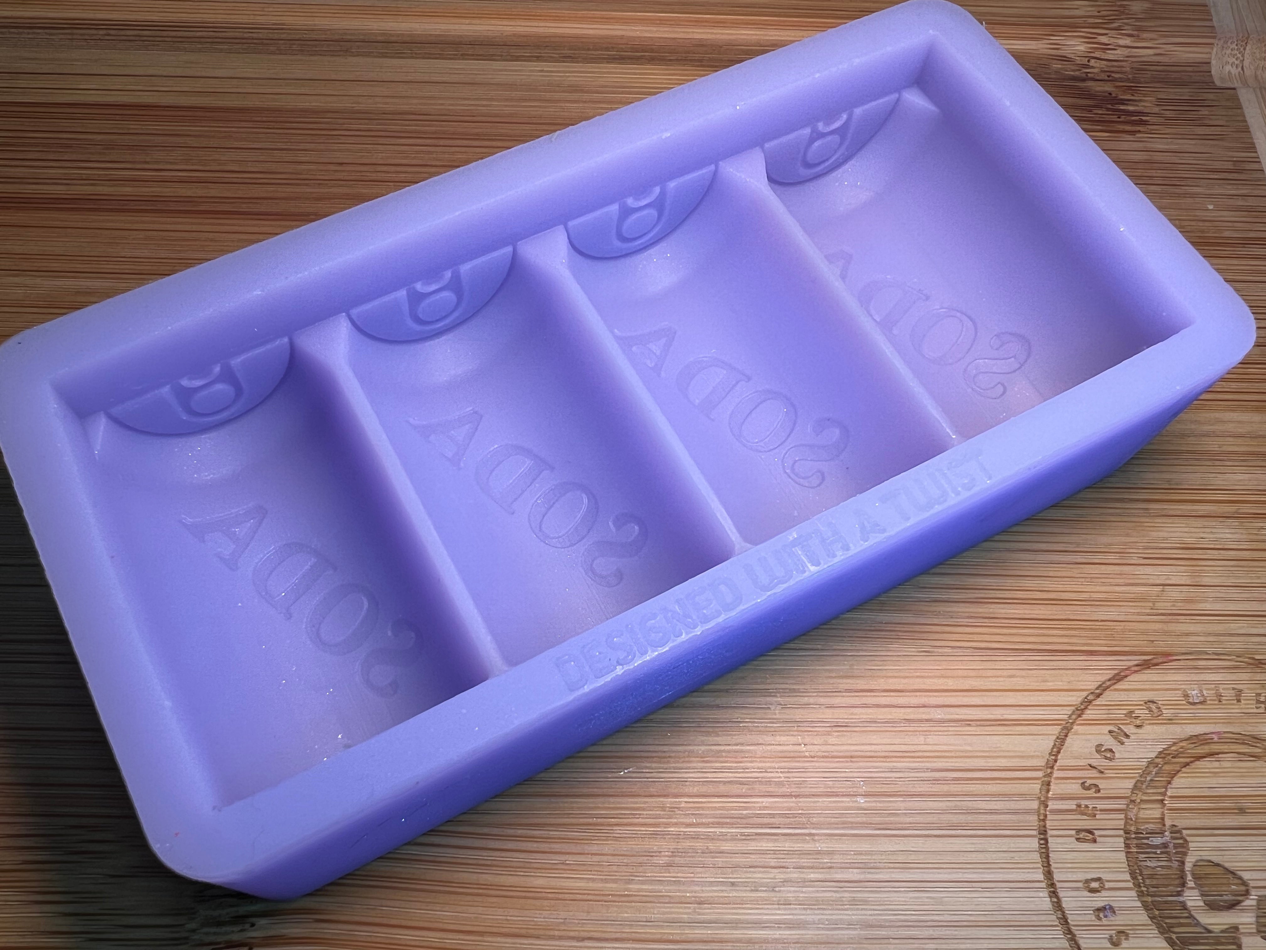 Soda Can Snapbar Silicone Mold - Designed with a Twist  - Top quality silicone molds made in the UK.