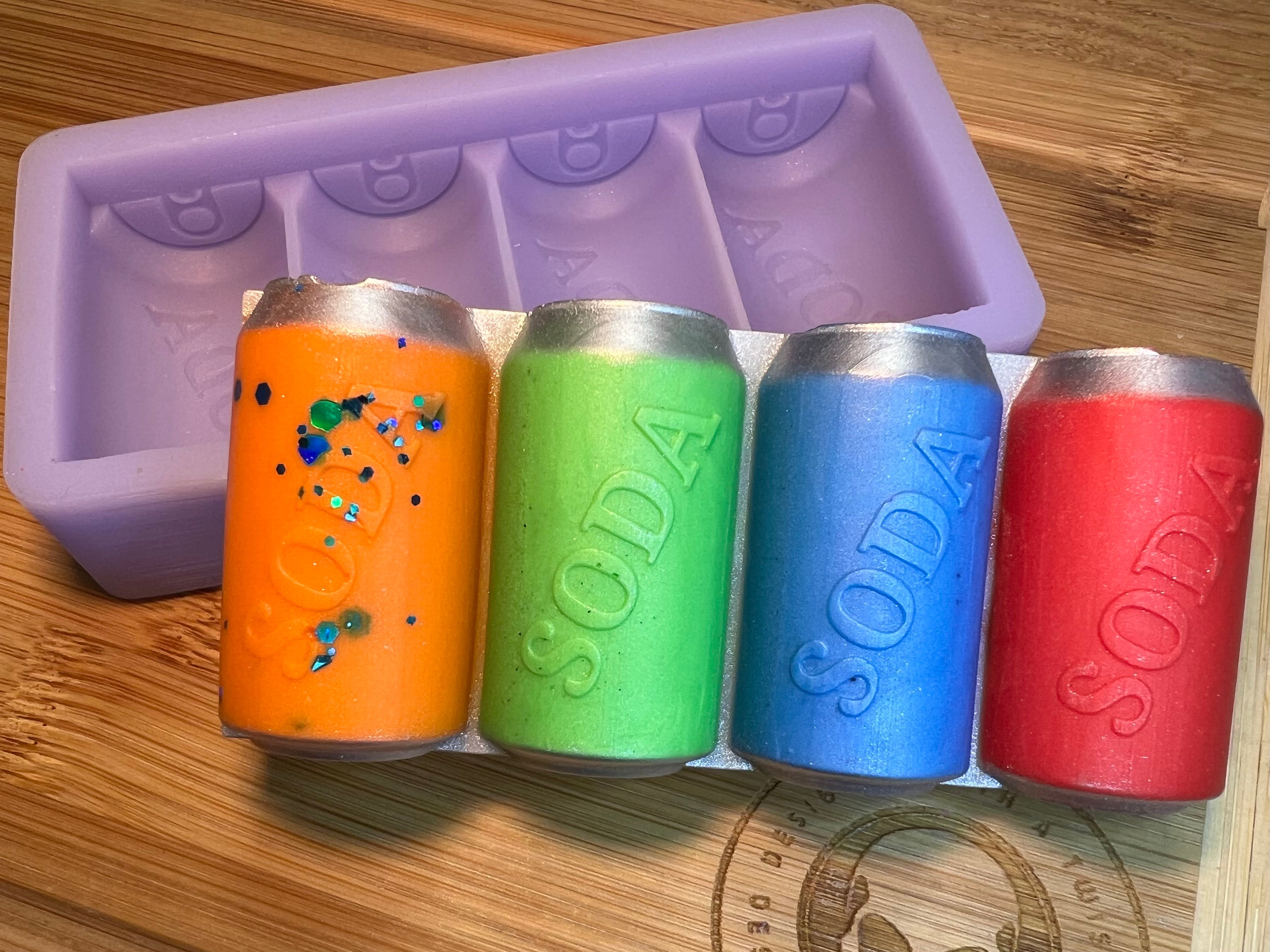 Soda Can Snapbar Silicone Mold - Designed with a Twist  - Top quality silicone molds made in the UK.