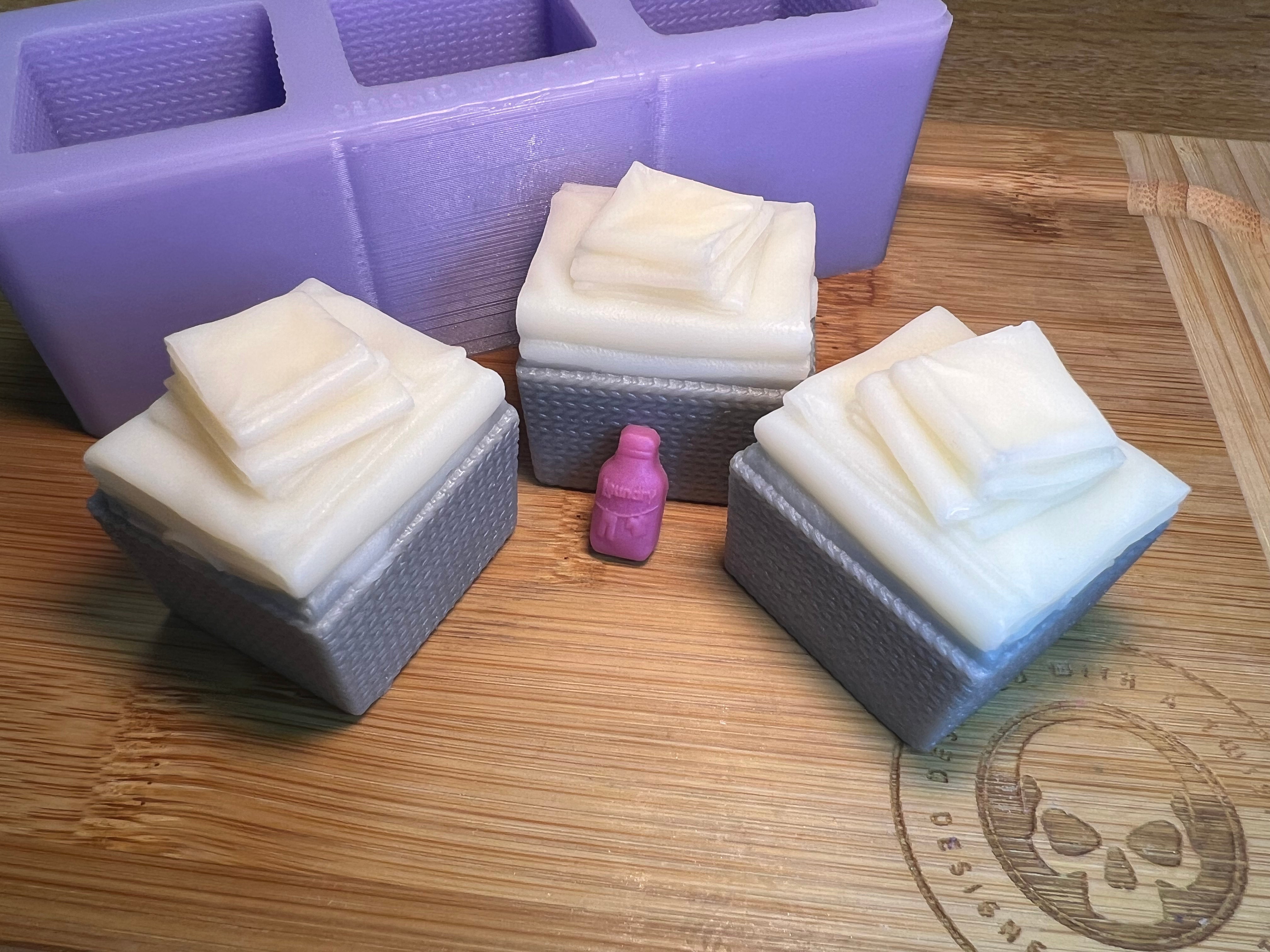 3D Basket Wax Melt Silicone Mold - Designed with a Twist - Top quality silicone molds made in the UK.