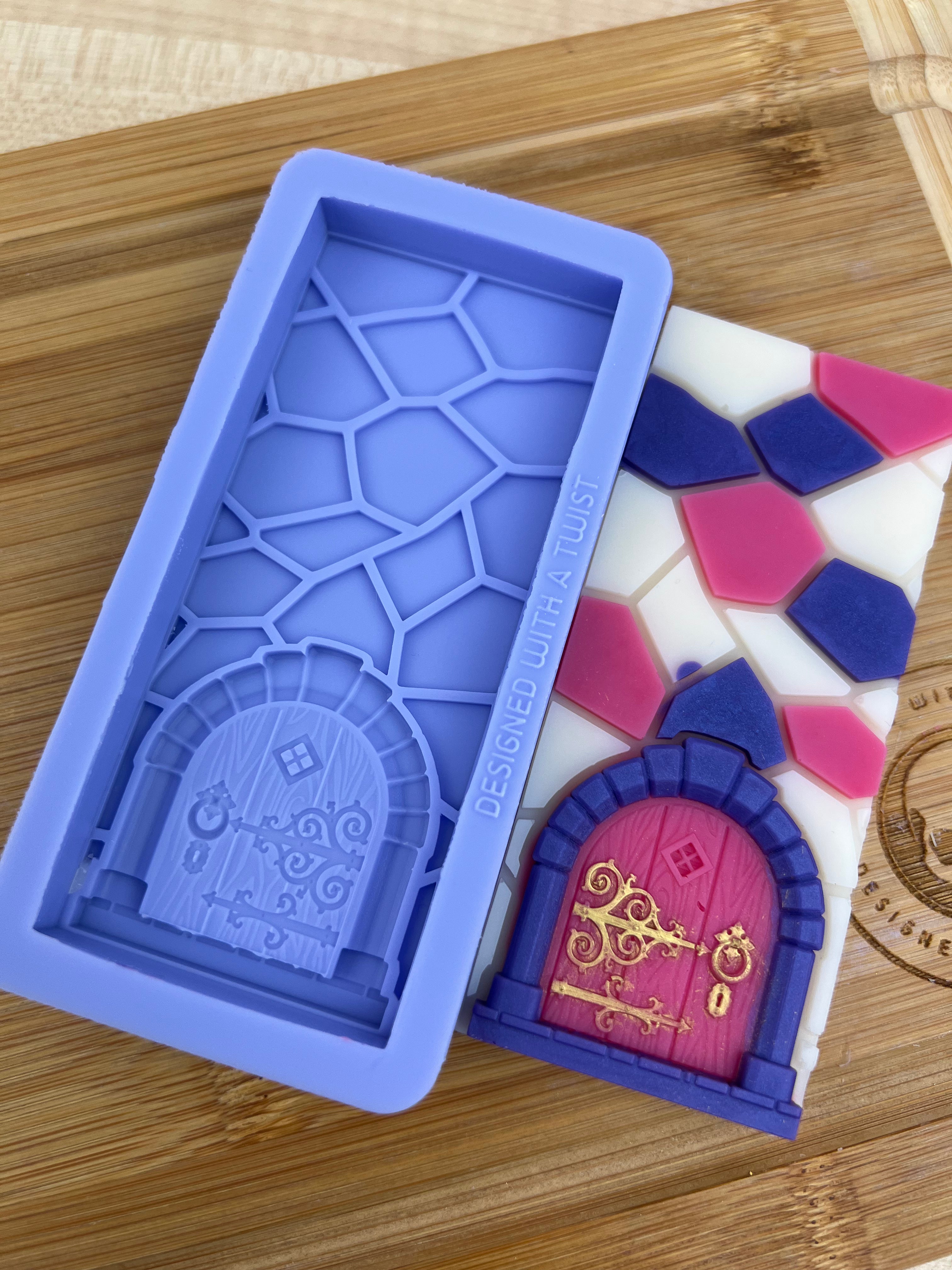 3D Fairy Door Snapbar Silicone Mold - Designed with a Twist - Top quality silicone molds made in the UK.