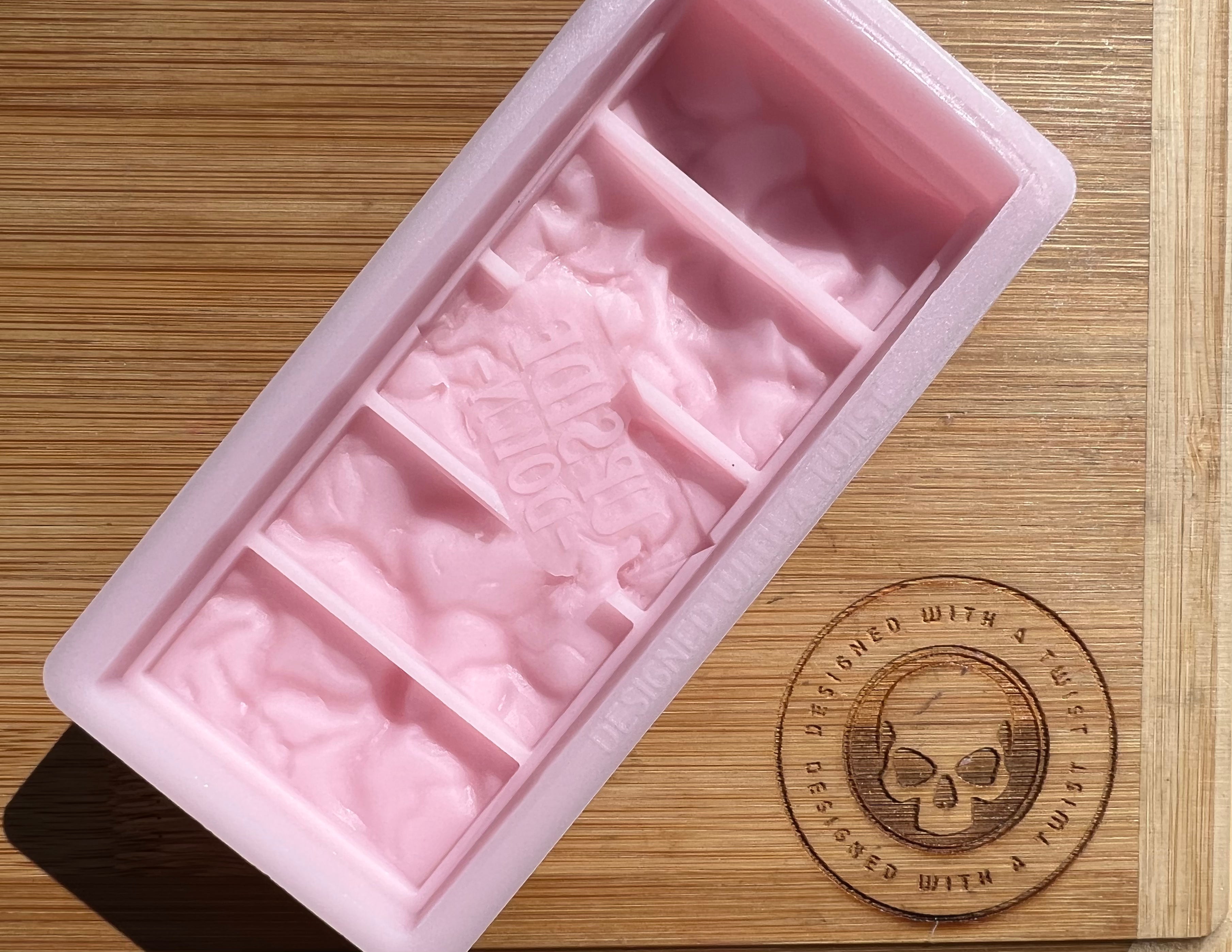 Upside Down Snapbar Silicone Mold - Designed with a Twist  - Top quality silicone molds made in the UK.