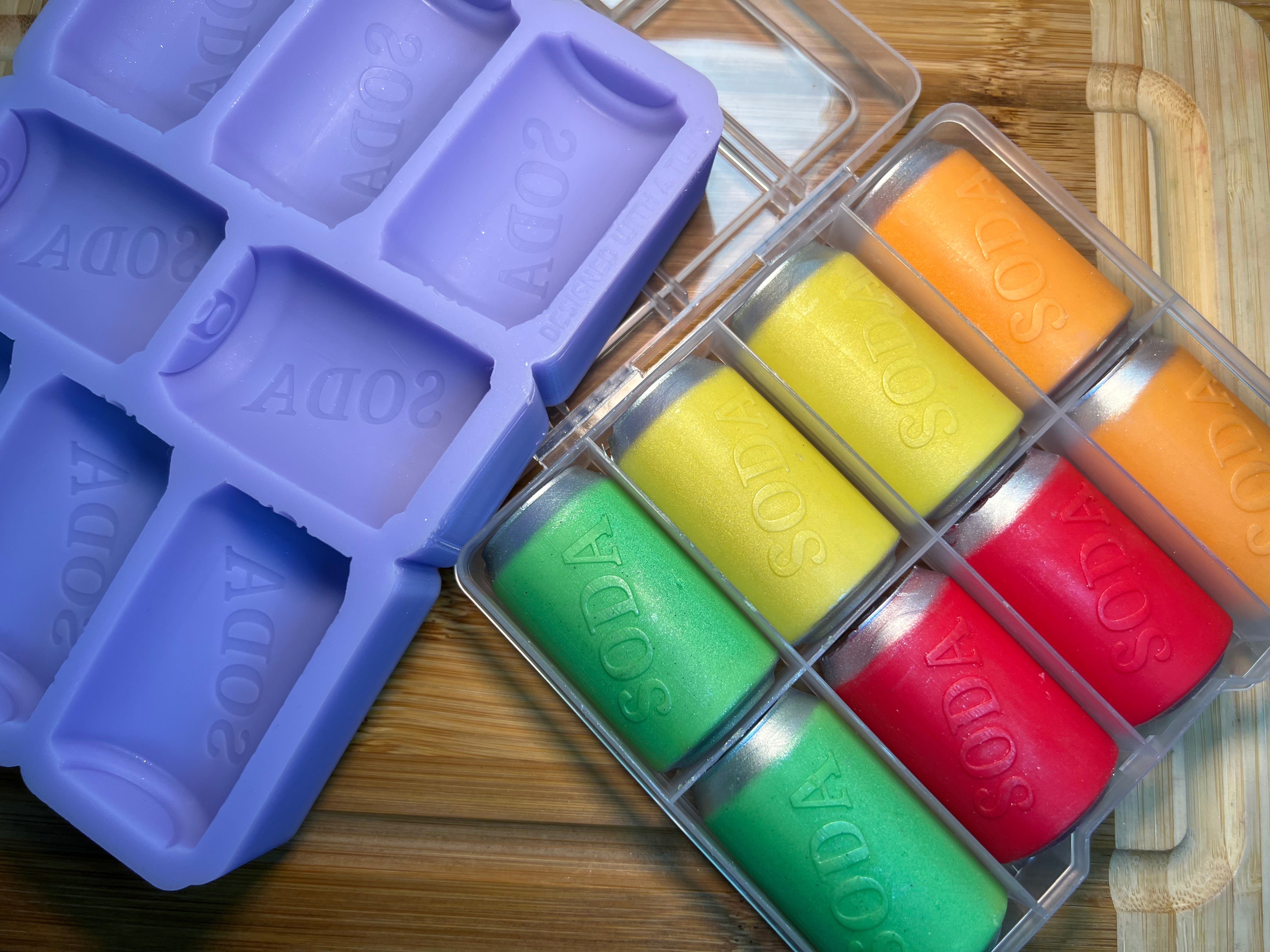 Soda Can Wax Melt Silicone Mold - HoBa Box Edition - Designed with a Twist - Top quality silicone molds made in the UK.