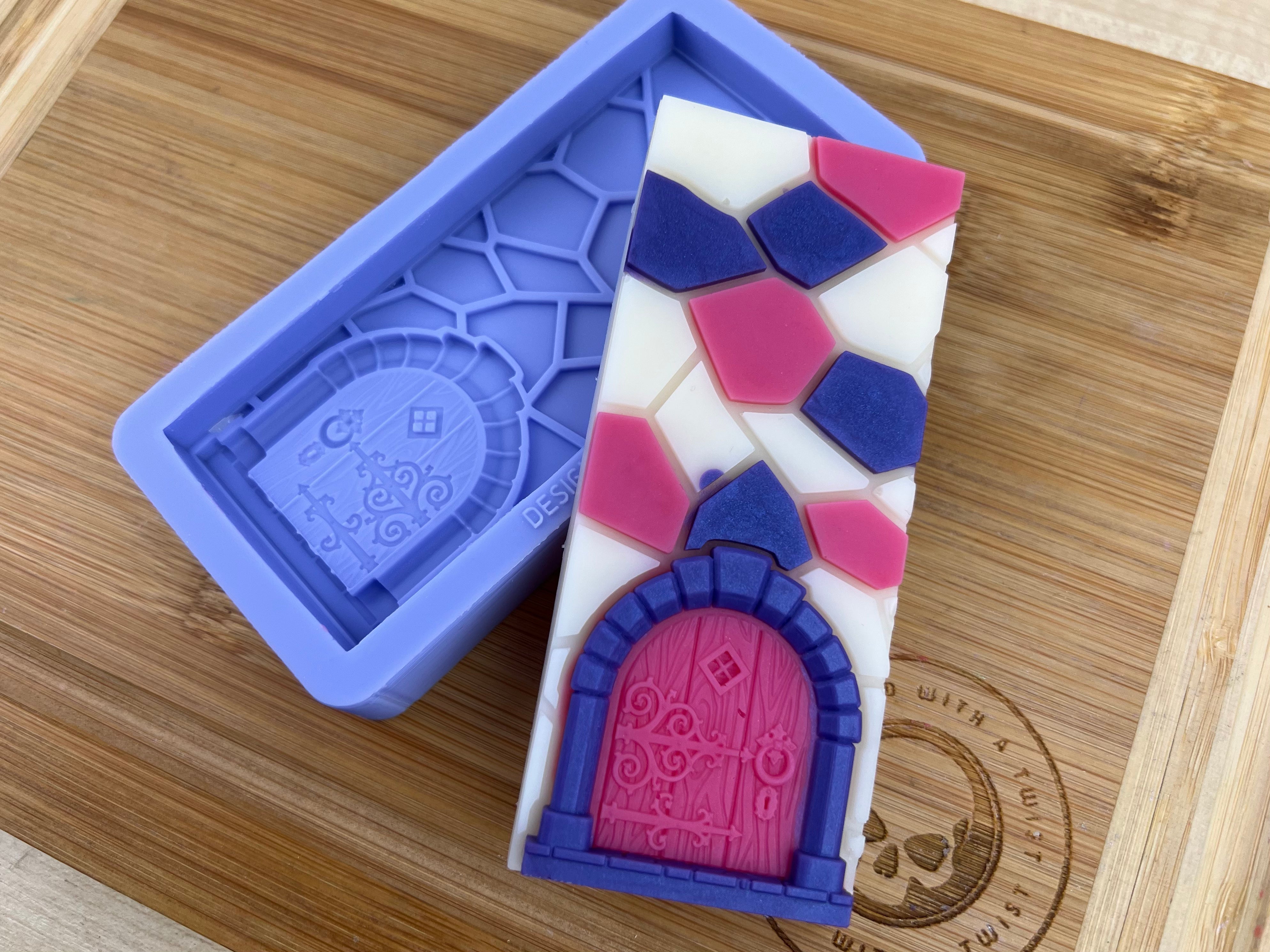 3D Fairy Door Snapbar Silicone Mold - Designed with a Twist - Top quality silicone molds made in the UK.