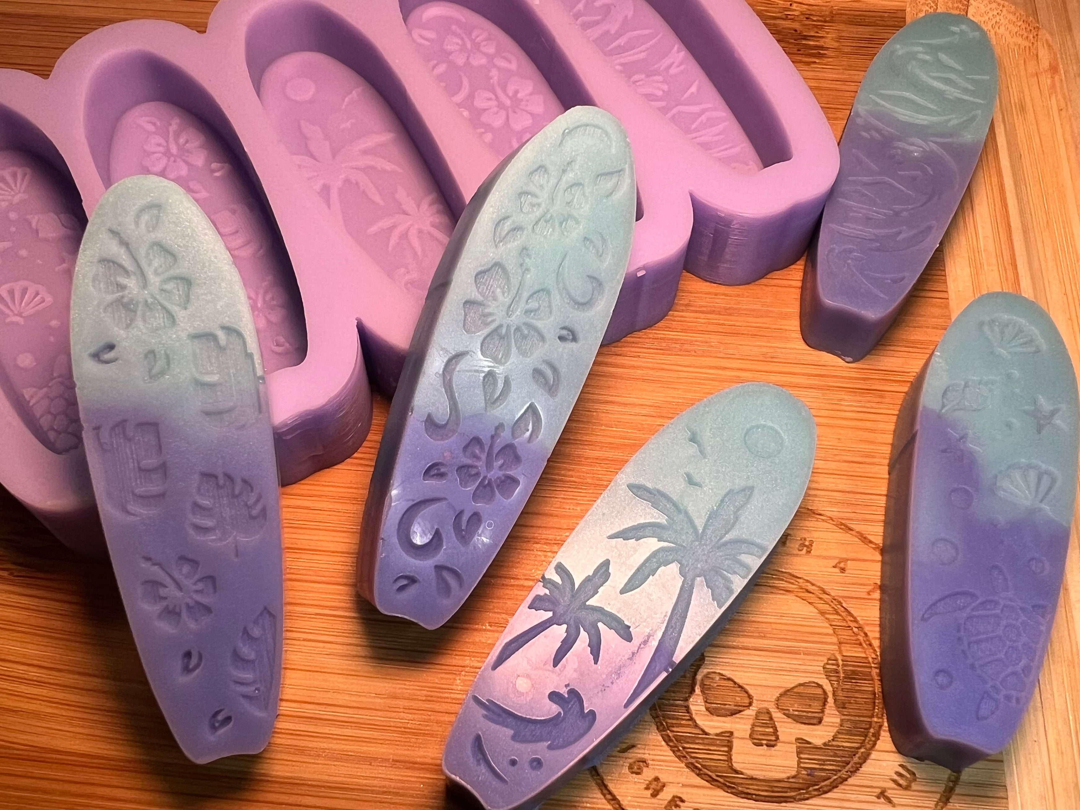 Surf Board Silicone Mold - Designed with a Twist - Top quality silicone molds made in the UK.