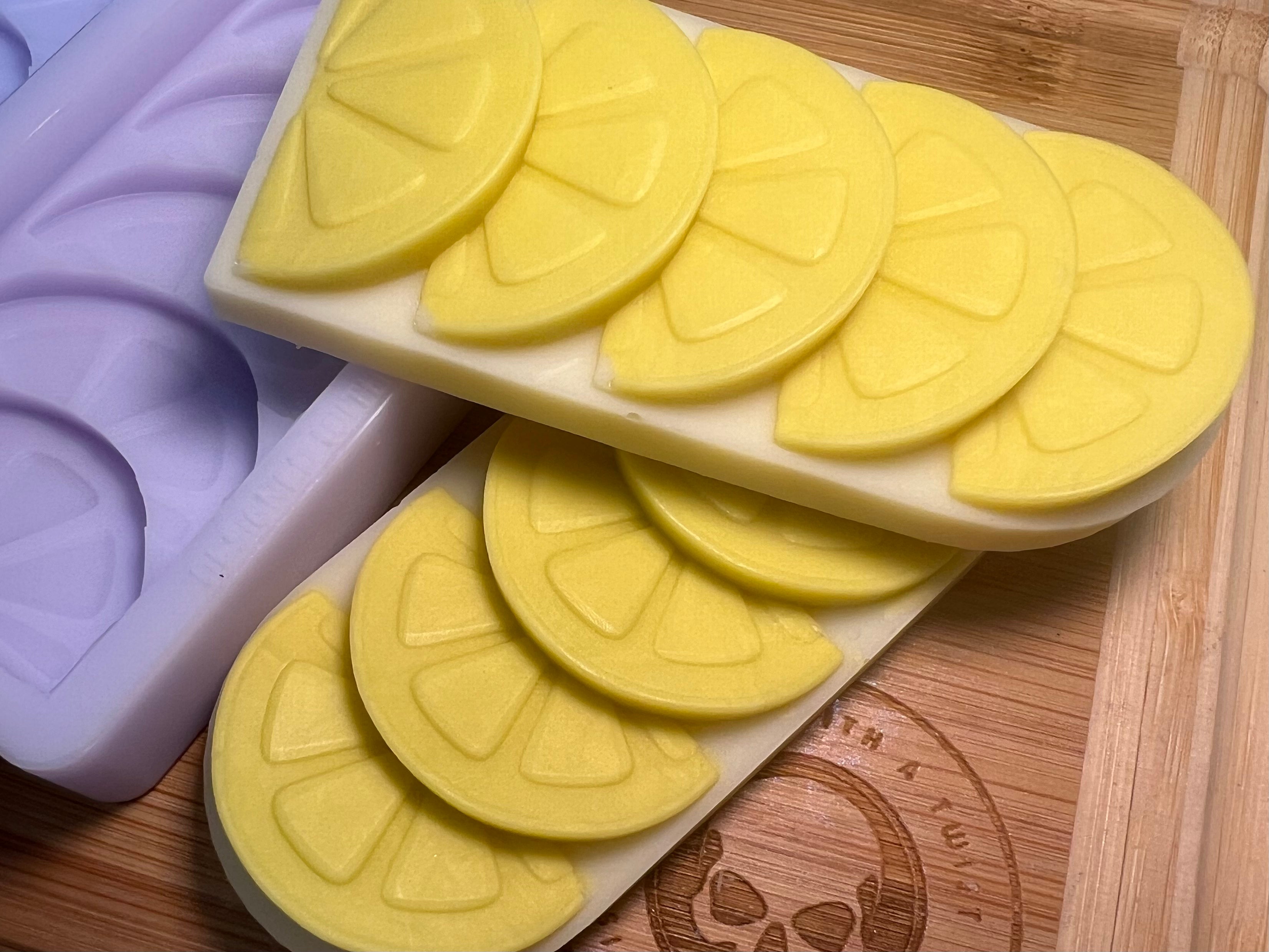 Cartoon Fruit Slice Snapbar Silicone Mold - Designed with a Twist - Top quality silicone molds made in the UK.